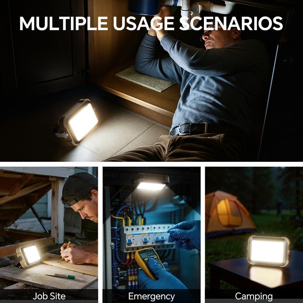 Linterna de Camping LED Recargable SHILIPAI 1500 Lúmenes