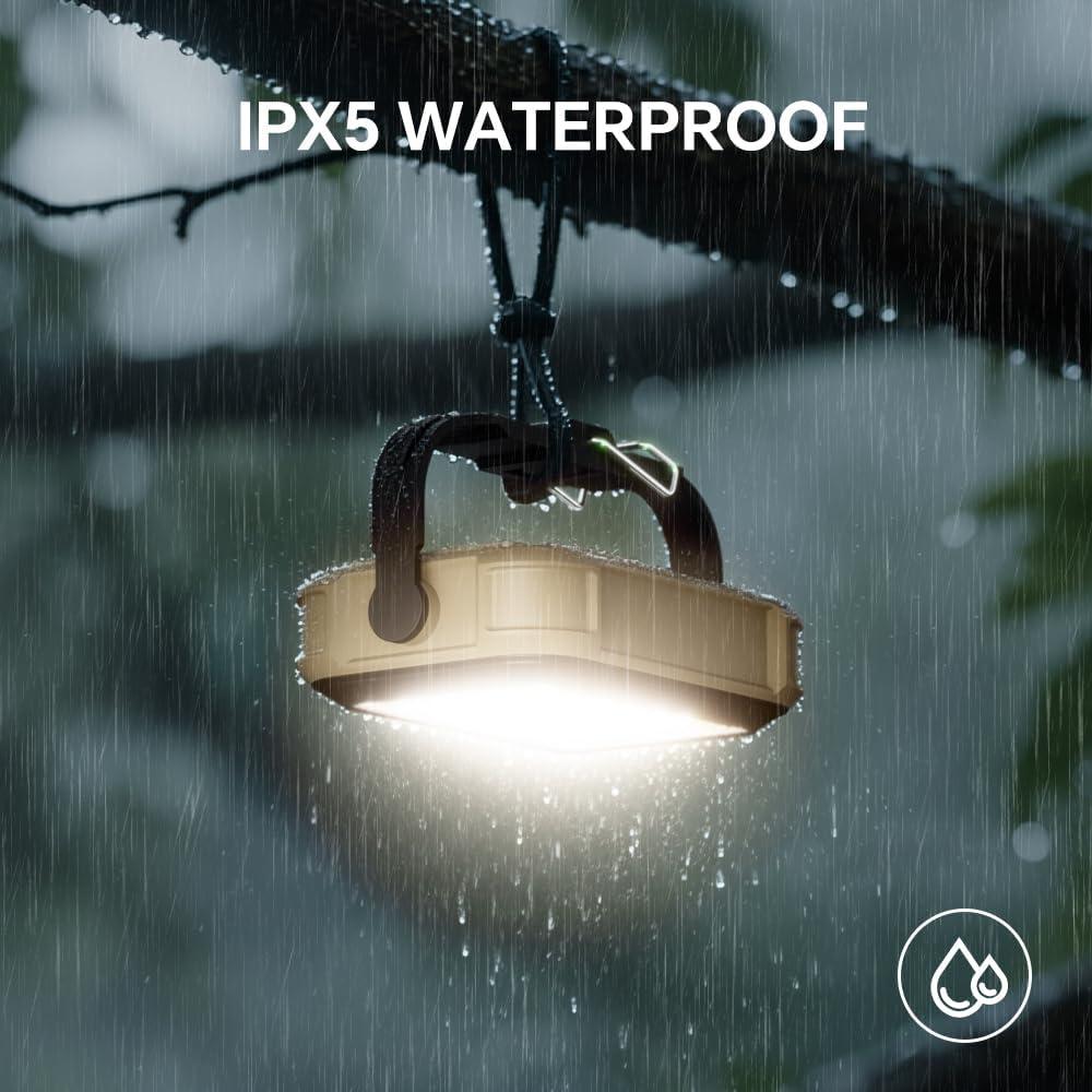 Linterna de Camping LED Recargable SHILIPAI 1500 Lúmenes