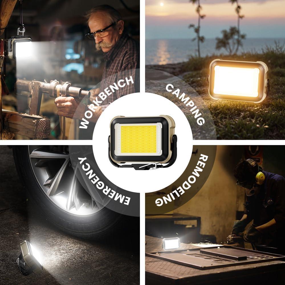 Linterna de Camping LED Recargable SHILIPAI 1500 Lúmenes