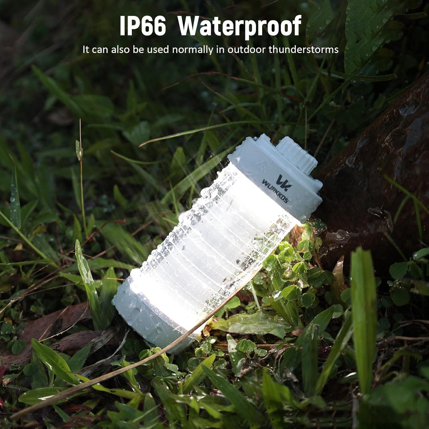 Linterna de Camping Wurkkos CL01 Recargable 550LM RGB Impermeable