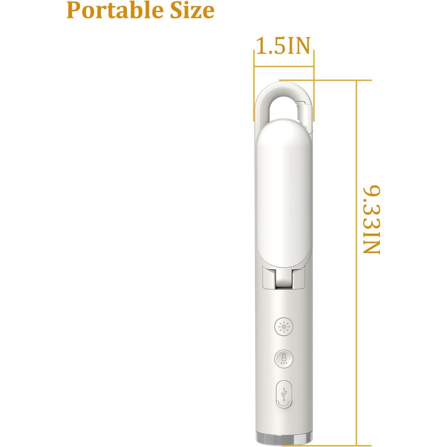 Luz LED Plegable Recargable JMK DH01, 5 Modos, 2400mAh