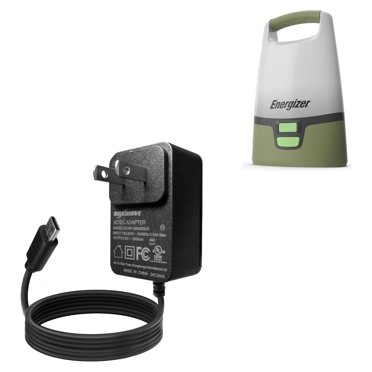 Cargador BoxWave 15W Compatible Linterna Camping LED Energizer