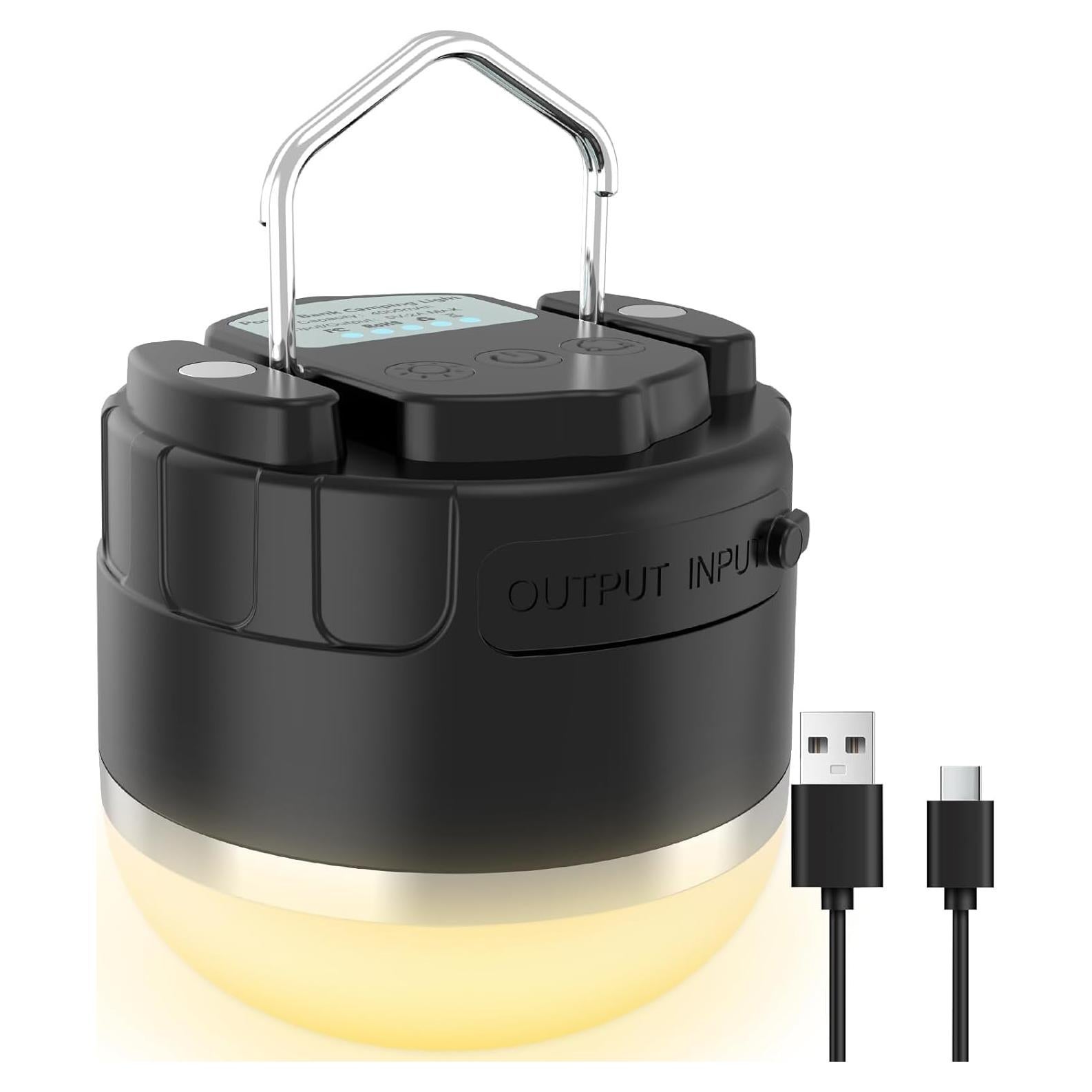 Linterna de Camping Recargable KOBAIBAN 1000LM 4000mAh IP65