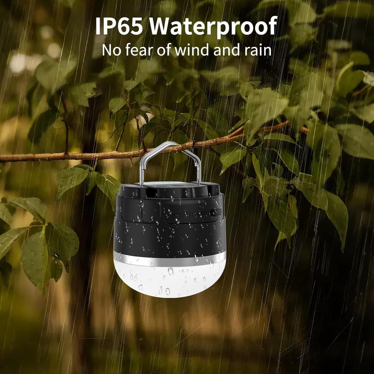 Linterna de Camping Recargable KOBAIBAN 1000LM 4000mAh IP65