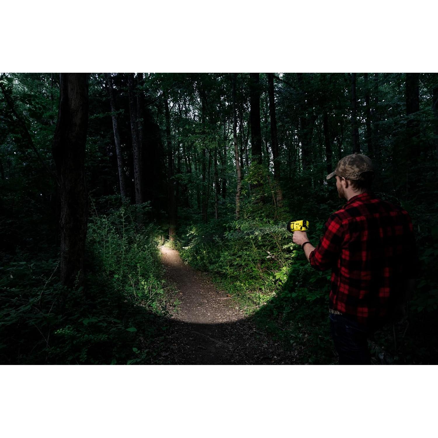 Linterna Recargable Streamlight WayPoint 400 1400 Lúmenes Negra