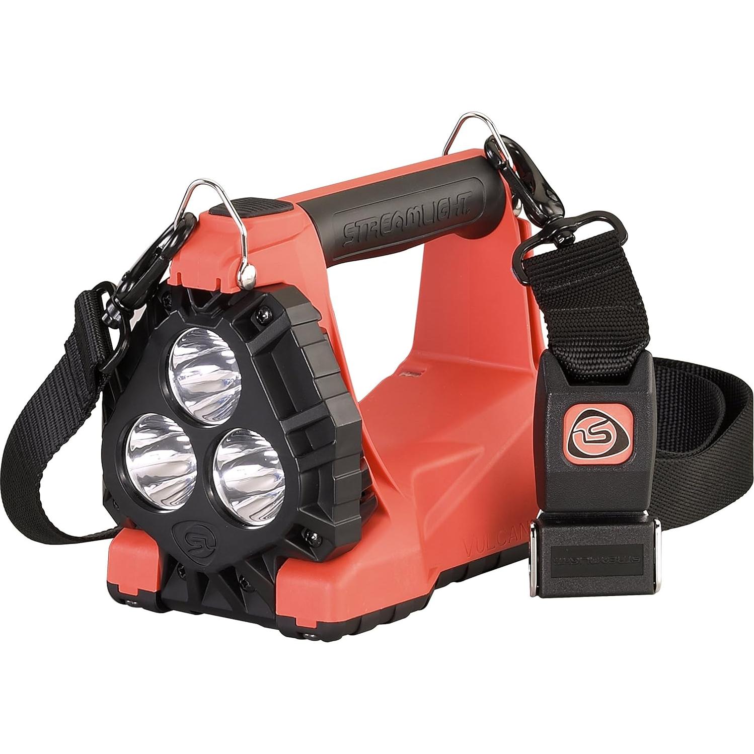Linterna Recargable Streamlight Vulcan 180 Naranja 400 Lúmenes