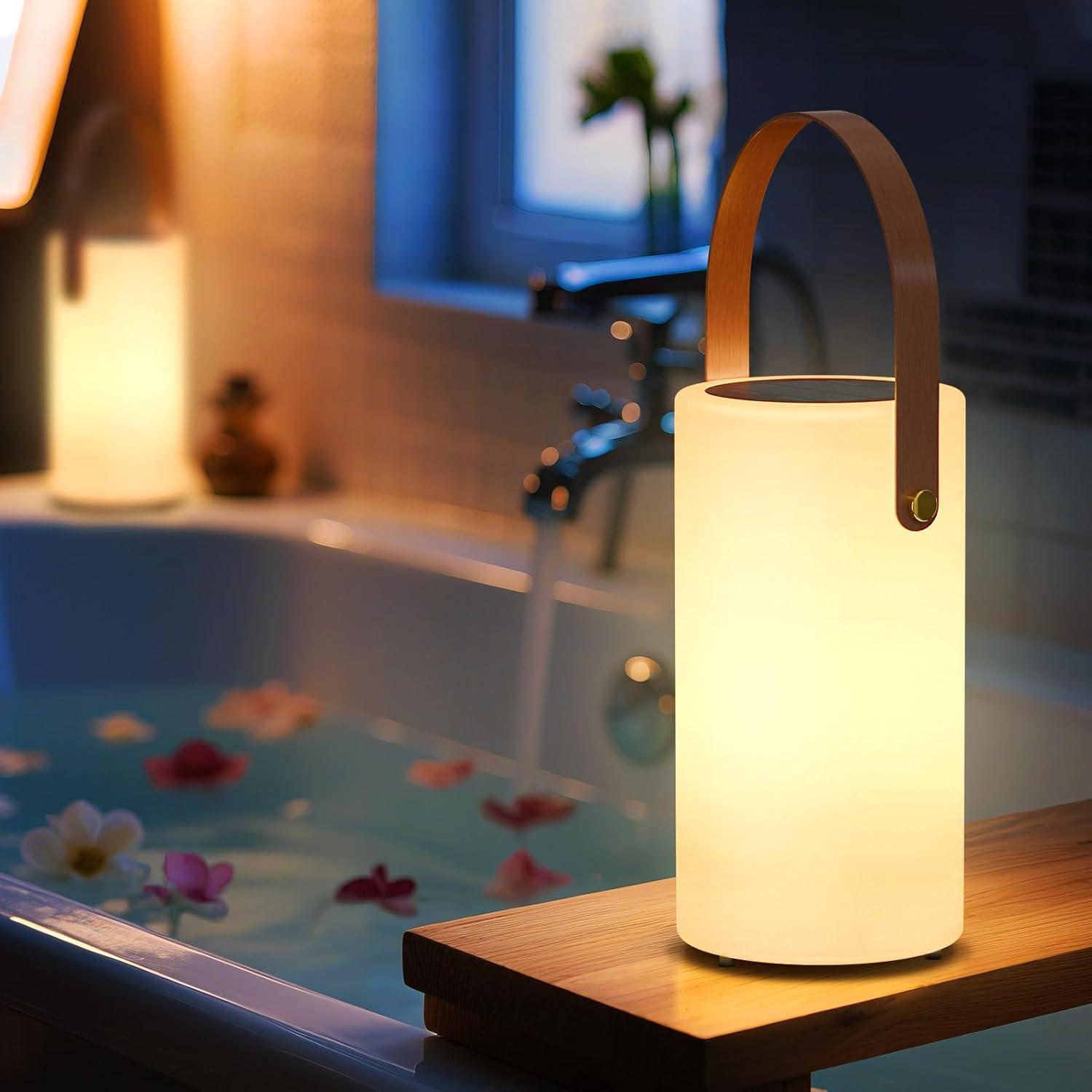 Lámpara de Mesa Solar uuffoo PBG-1427 LED Recargable IP44