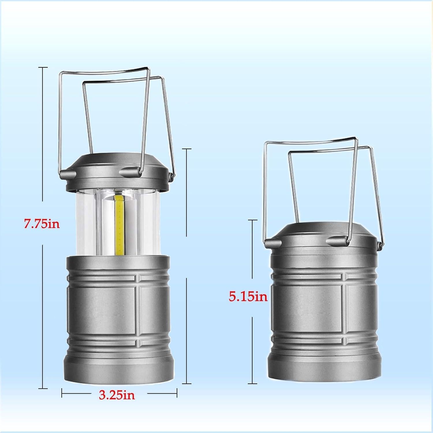 Linterna LED Souyos 4 Piezas para Camping y Emergencias