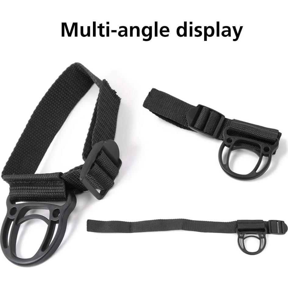 Gancho de abrigo JeCar para Jeep Wrangler 2PCS Negro