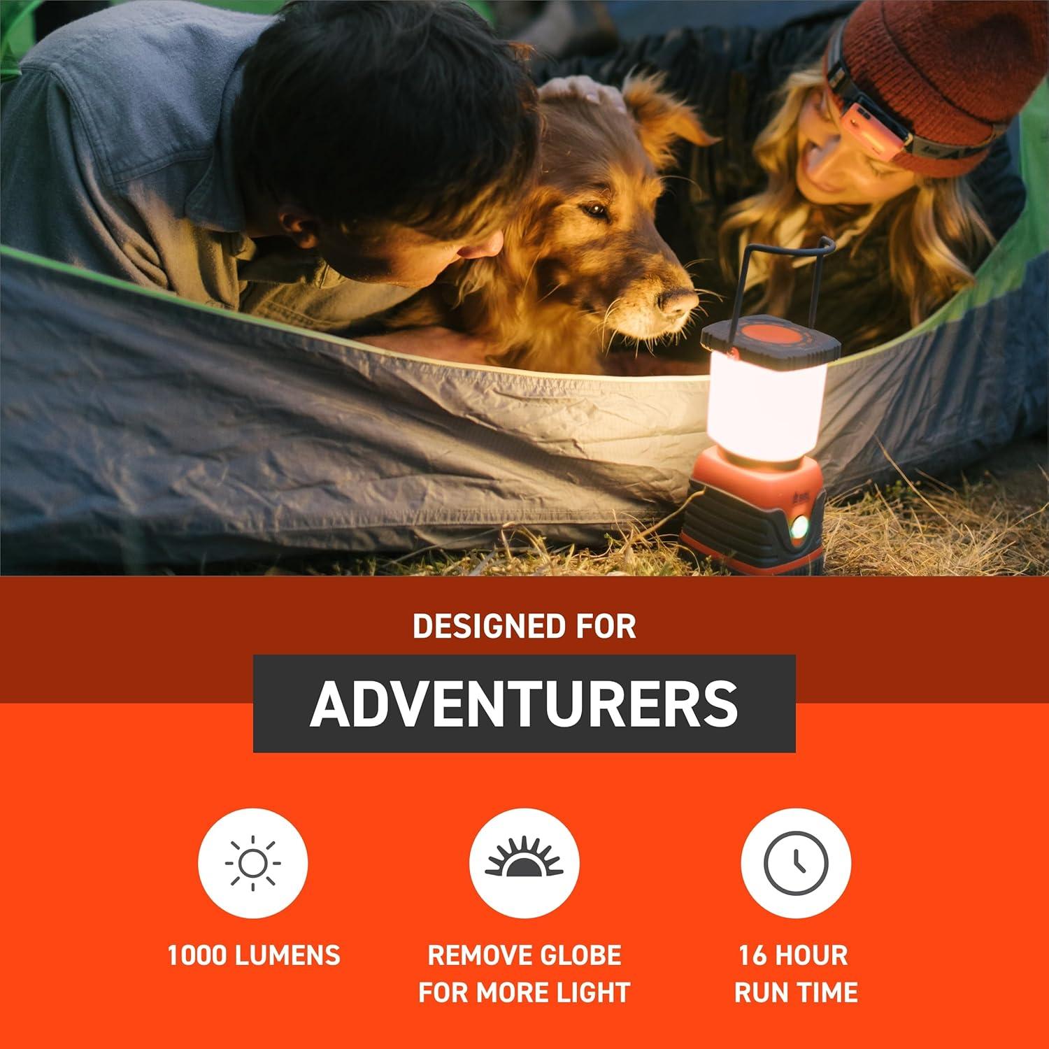 Linterna de Campamento Survive Outdoors Longer 1000 Lúmenes