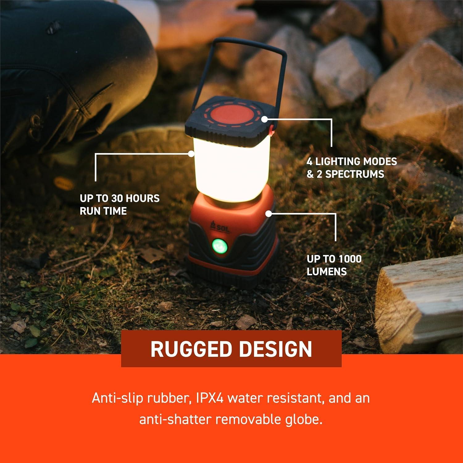 Linterna de Campamento Survive Outdoors Longer 1000 Lúmenes