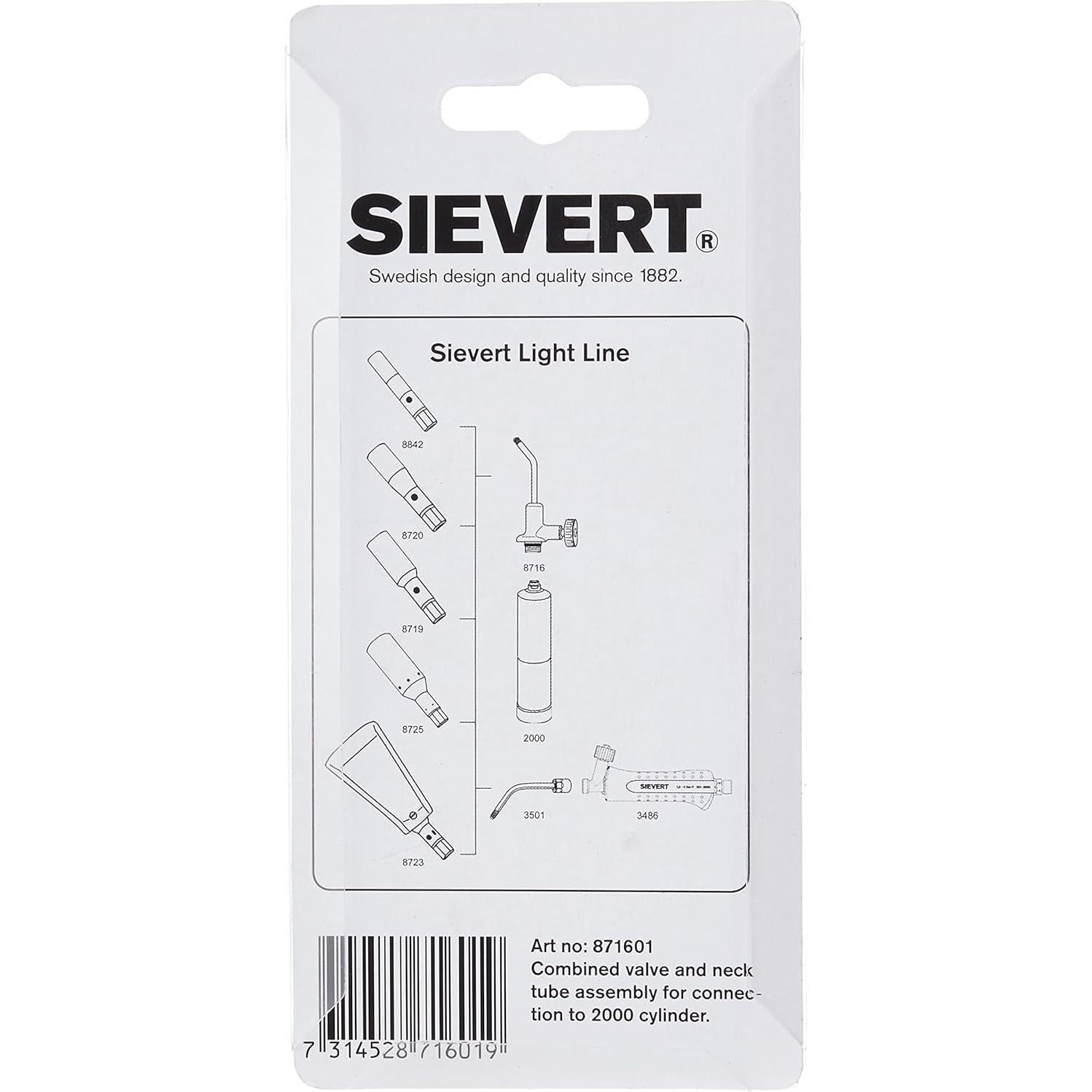 Antorcha de gas Primus P8716 con válvula de latón