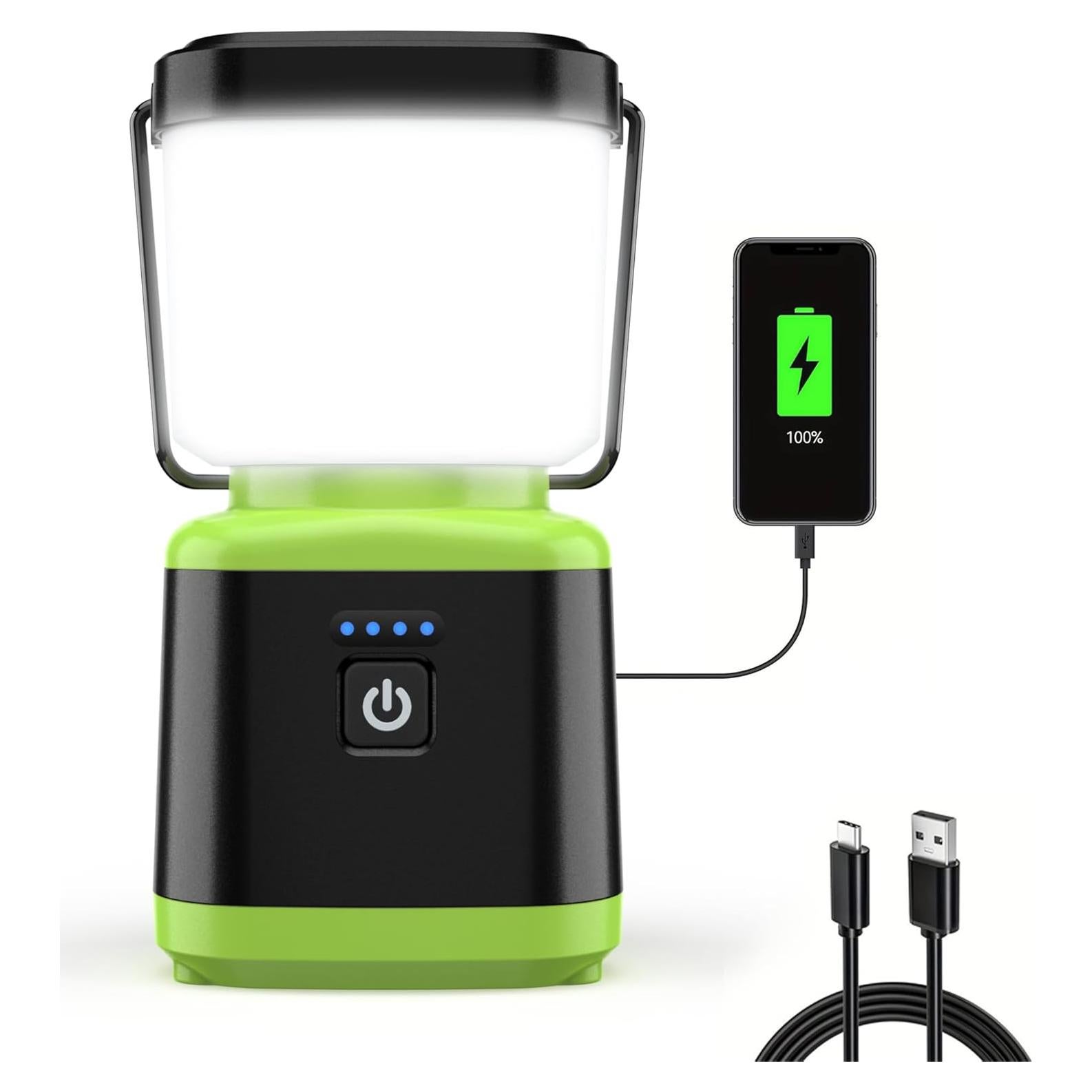 Linterna de Camping Recargable AlpsWolf V220, 4000mAh, IPX4