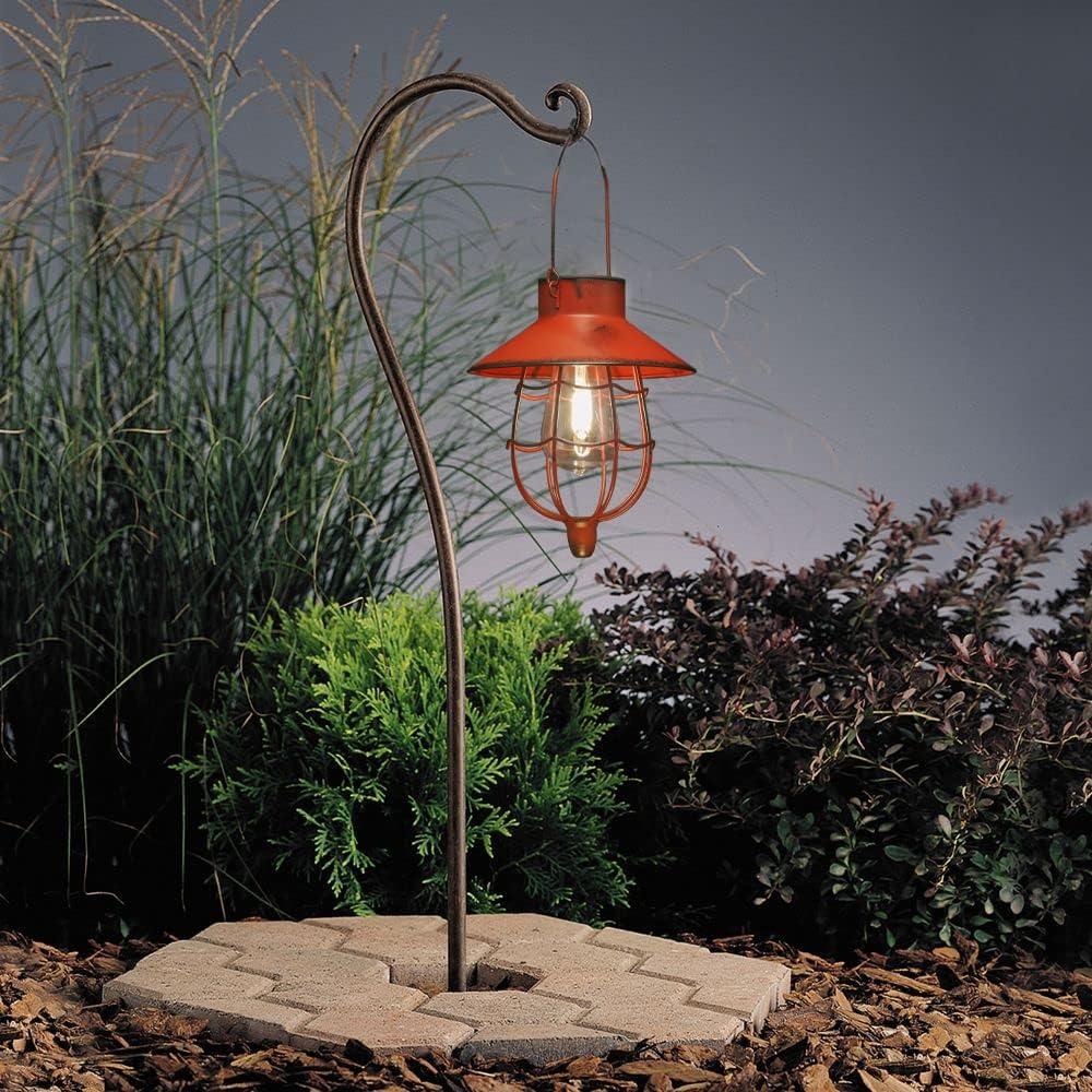 Linterna Solar Colgante YAKii LP110 Metal Impermeable Rojo