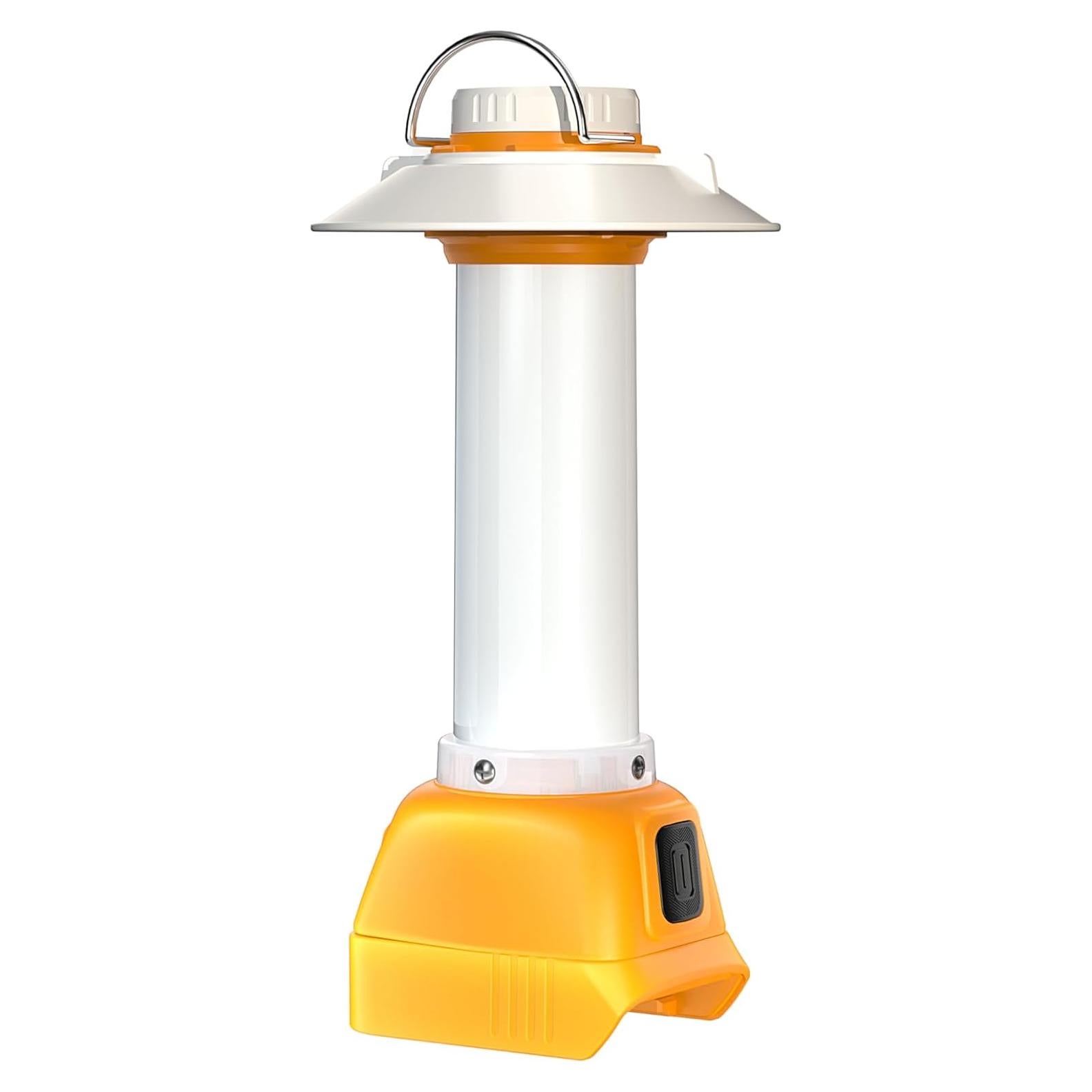 Linterna 800LM Weixblixian Compatible Batería Dewalt 20V Max