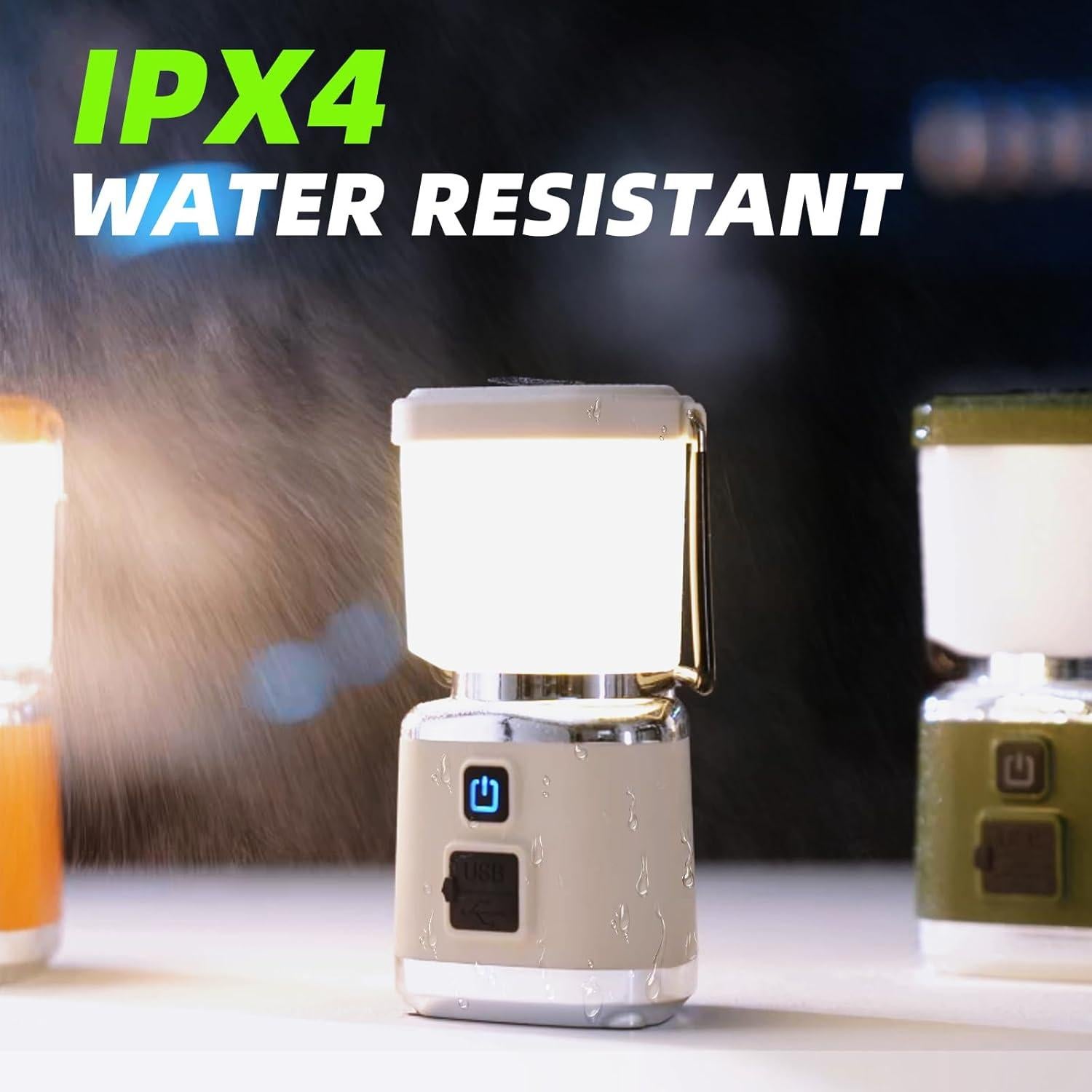 Linterna LED Recargable Allspark 1000LM IPX4 4 Modos Blanco