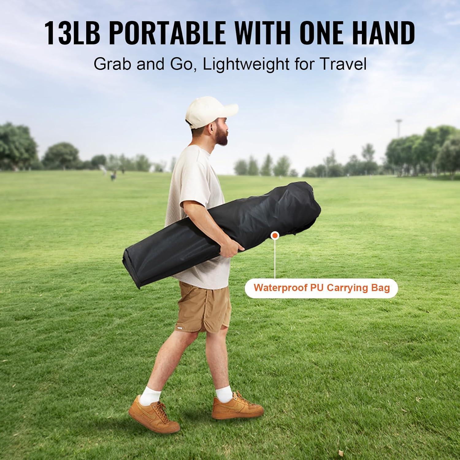 Silla de Camping Plegable VEVOR, Resistente y Portátil, 158.76 kg