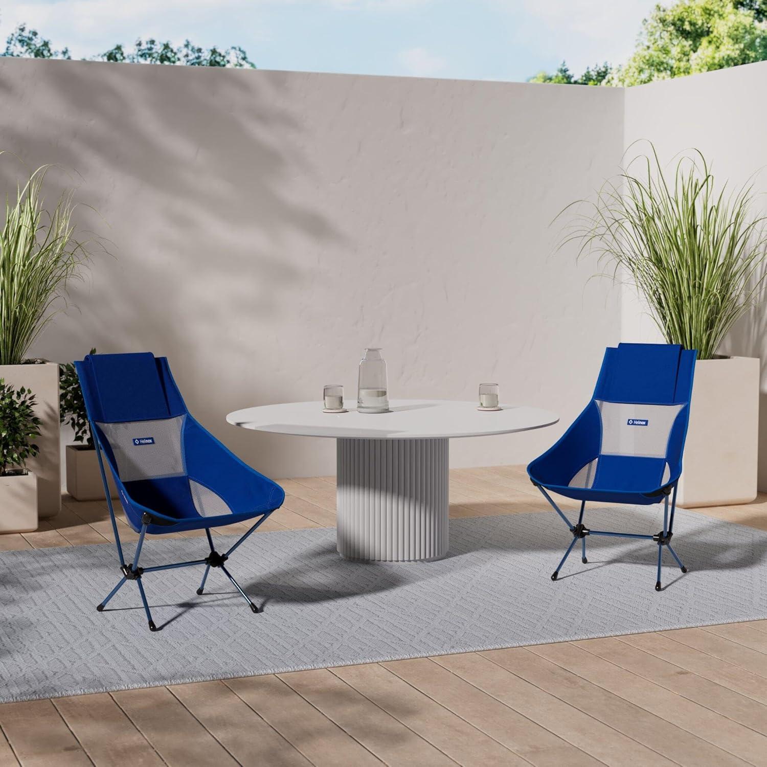 Silla de Camping Helinox Dos Ultraligera Plegable Azul