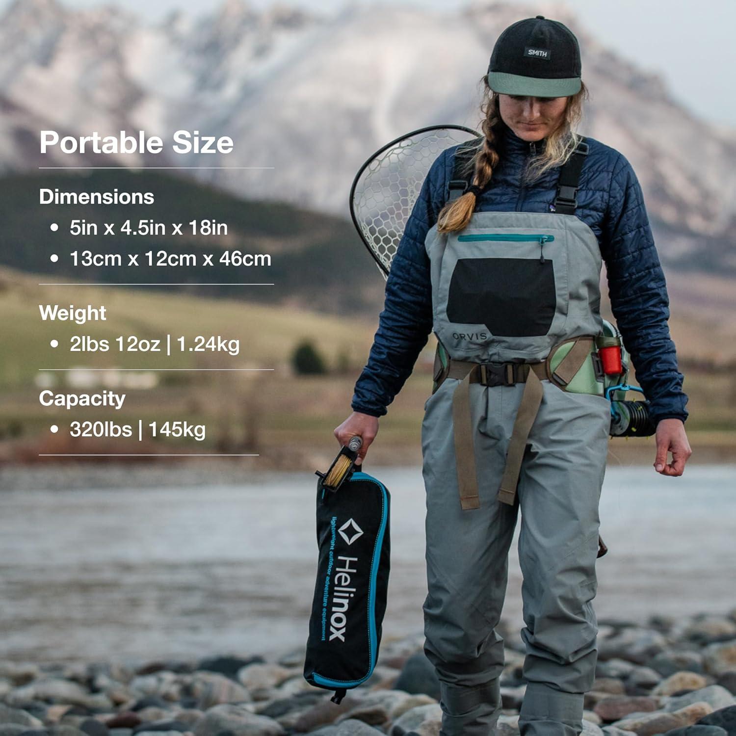 Silla de Camping Helinox Dos Ultraligera Plegable Azul