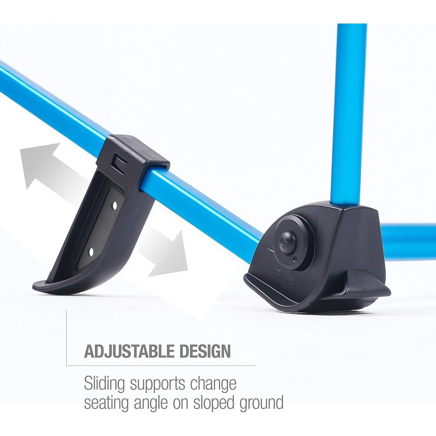 Silla de Festival Helinox Incline Plegable Ajustable Negra