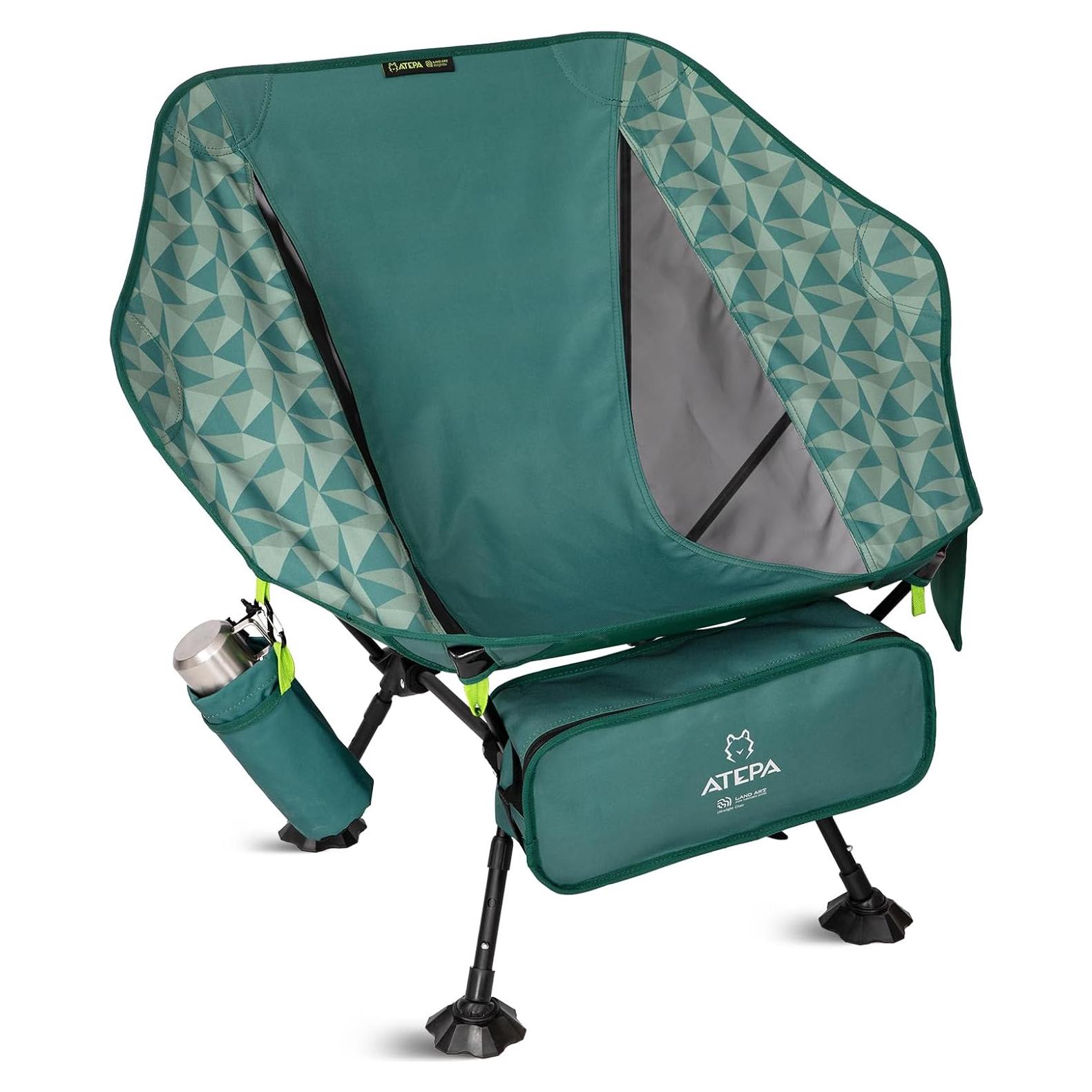 Silla de Camping ATEPA UFO3.0 Plegable Extra Ancha 150kg