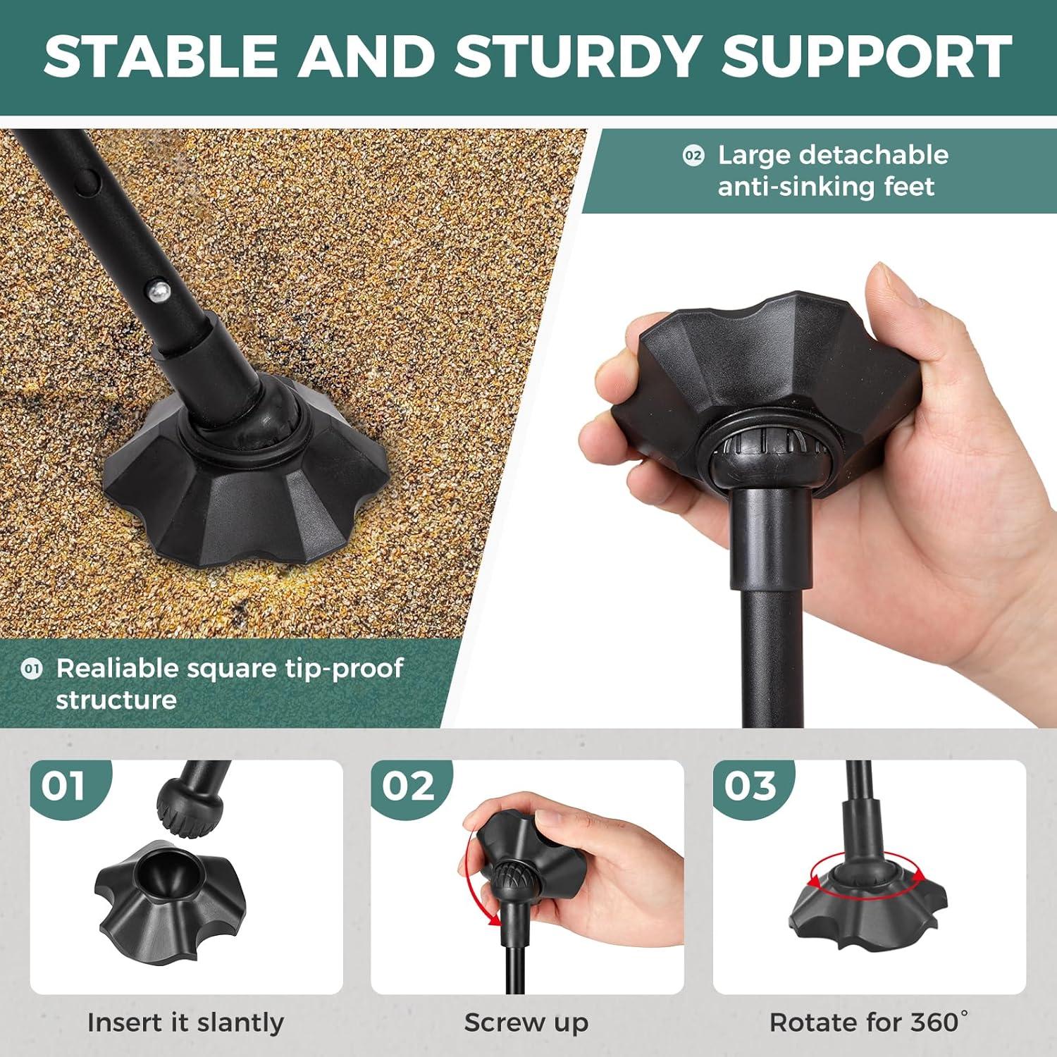 Silla de Camping ATEPA UFO3.0 Plegable Extra Ancha 150kg