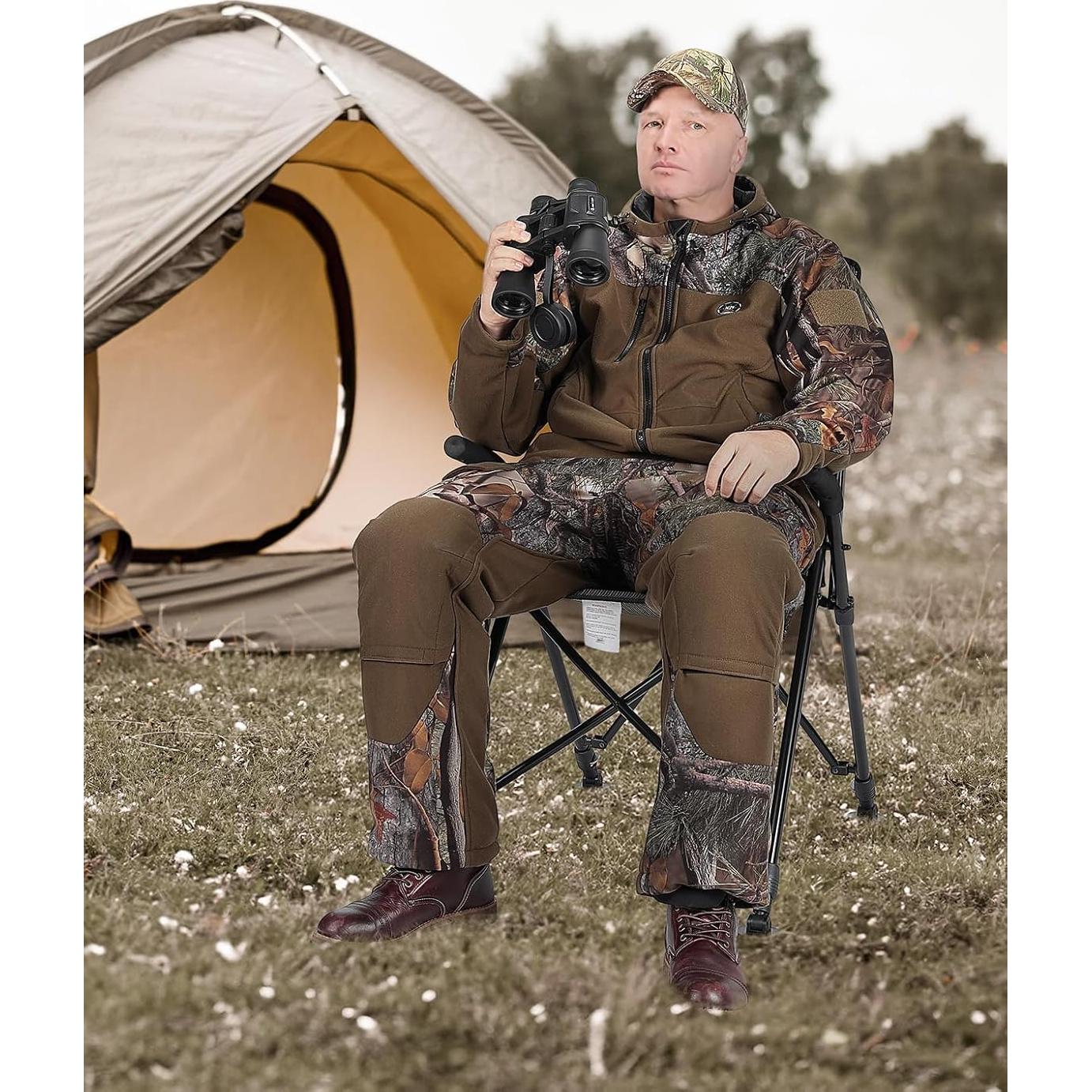 Silla de Camping Plegable KEMIMOTO Ligera 100kg Ajustable