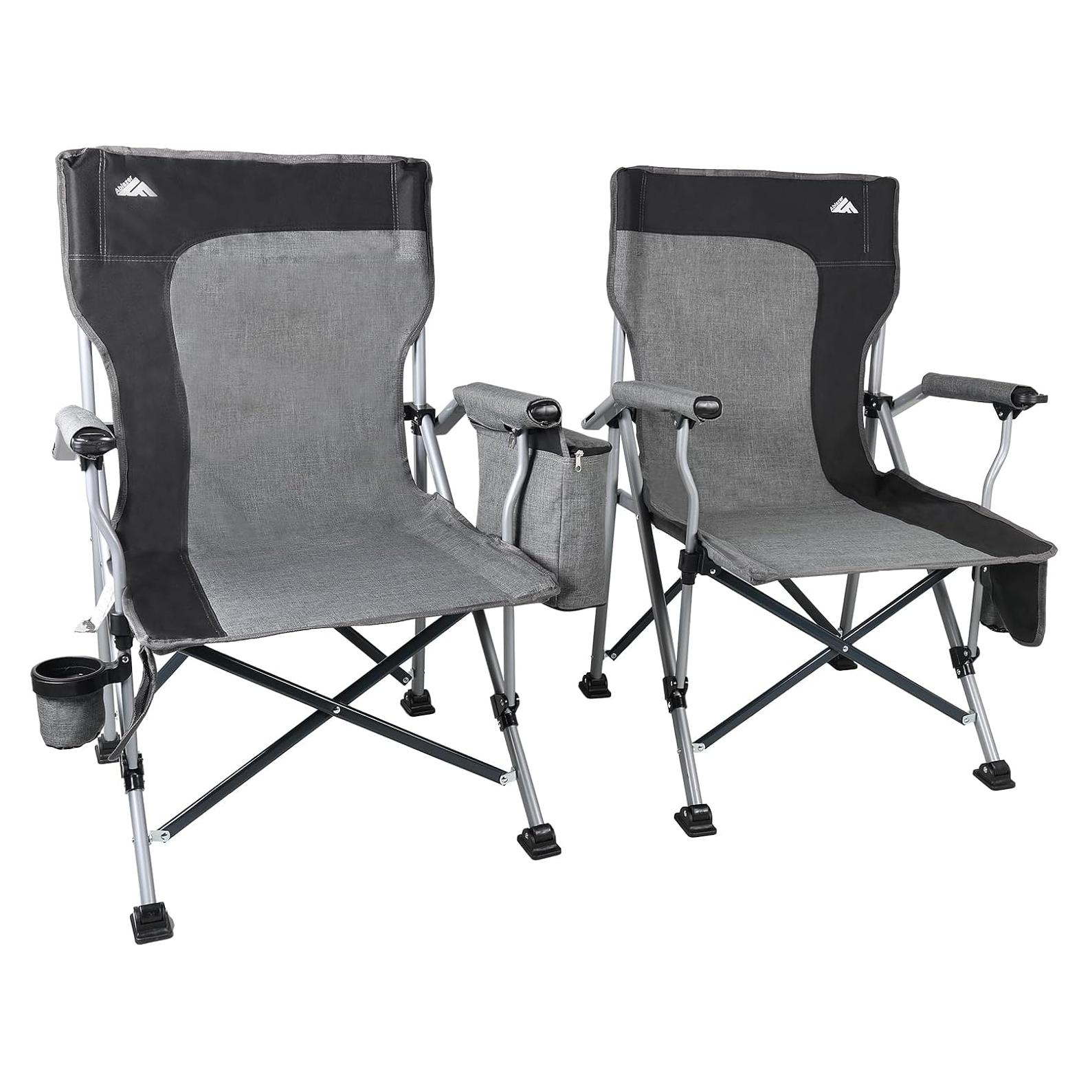 Sillas de Camping Plegables Ablazer 2-Pack con Bolsa Térmica