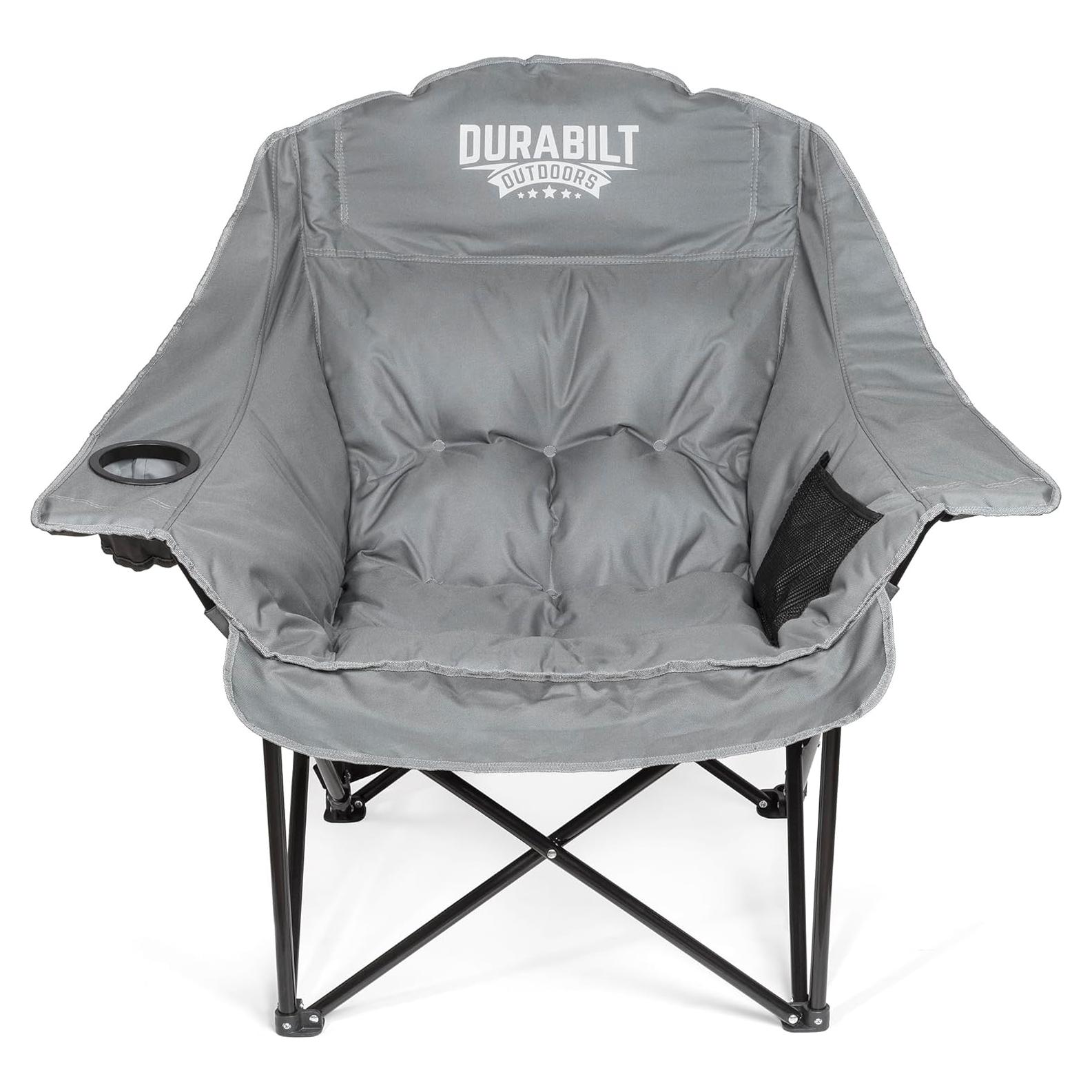 Silla de Camping Plegable DuraBilt XL Relaxer - 400 lbs