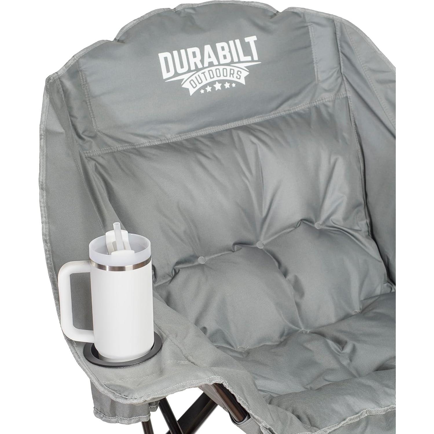 Silla de Camping Plegable DuraBilt XL Relaxer - 400 lbs