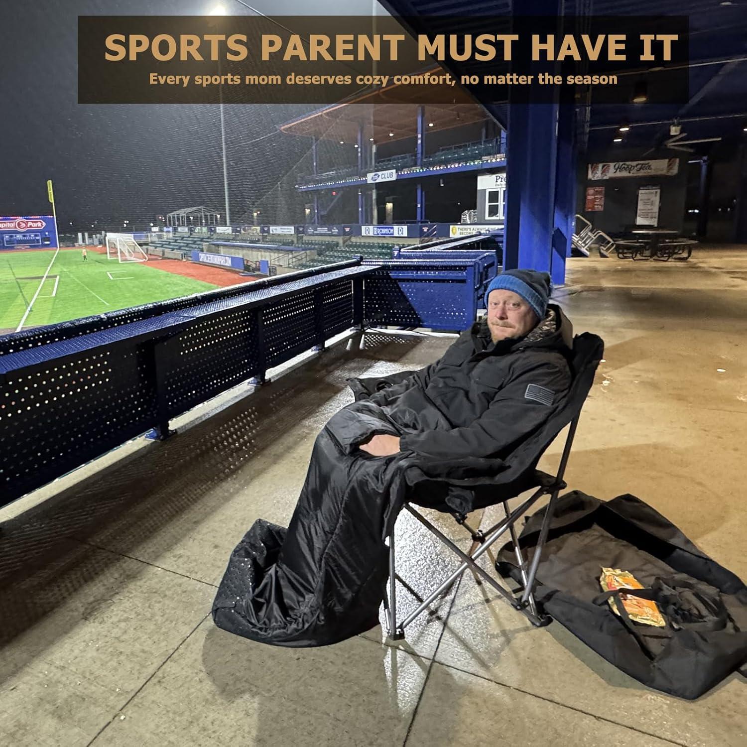 Silla de Camping Calefaccionada Minndudu XL Acolchada 181 kg