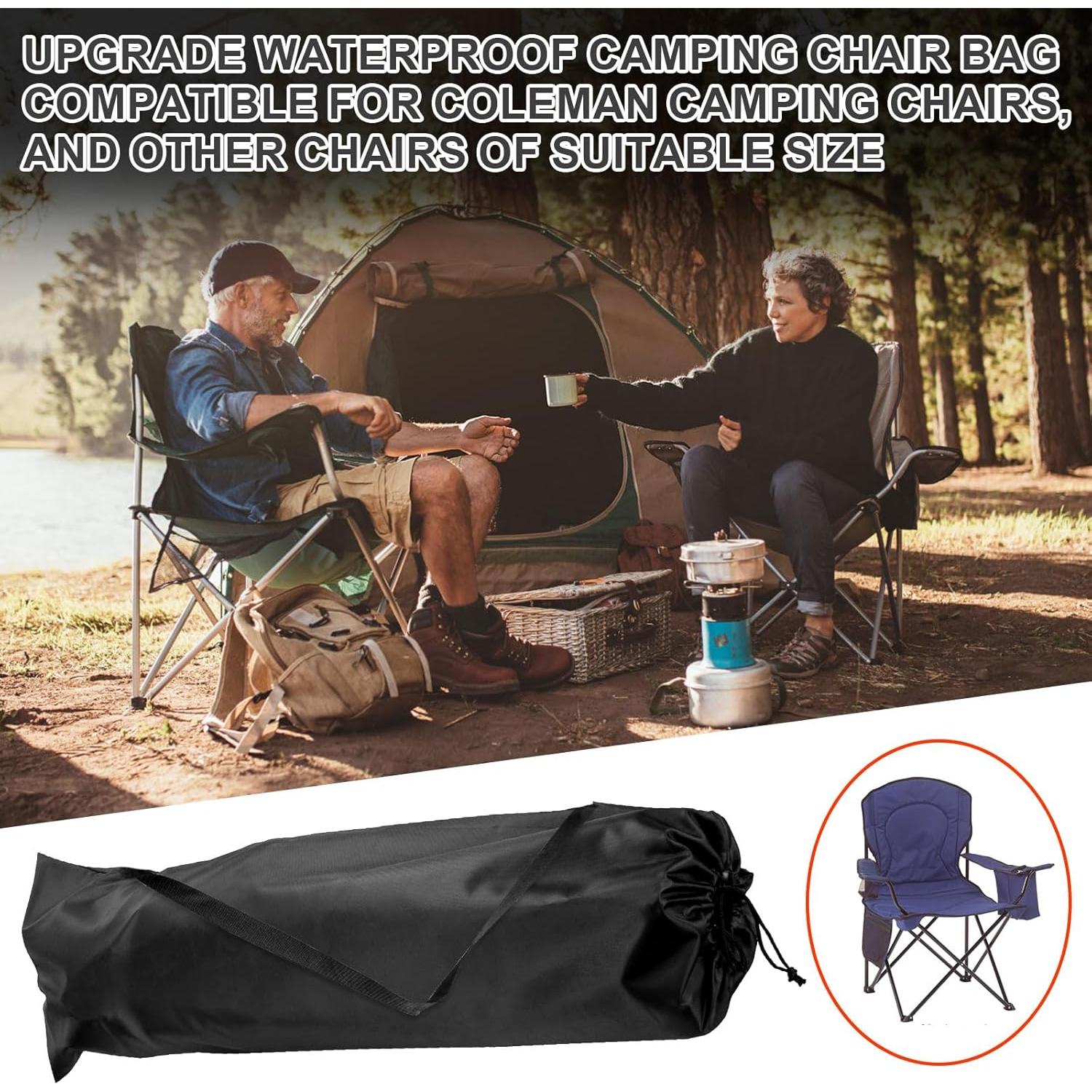 Bolsa de Reemplazo para Silla de Camping Coleman 94.5 cm Negra