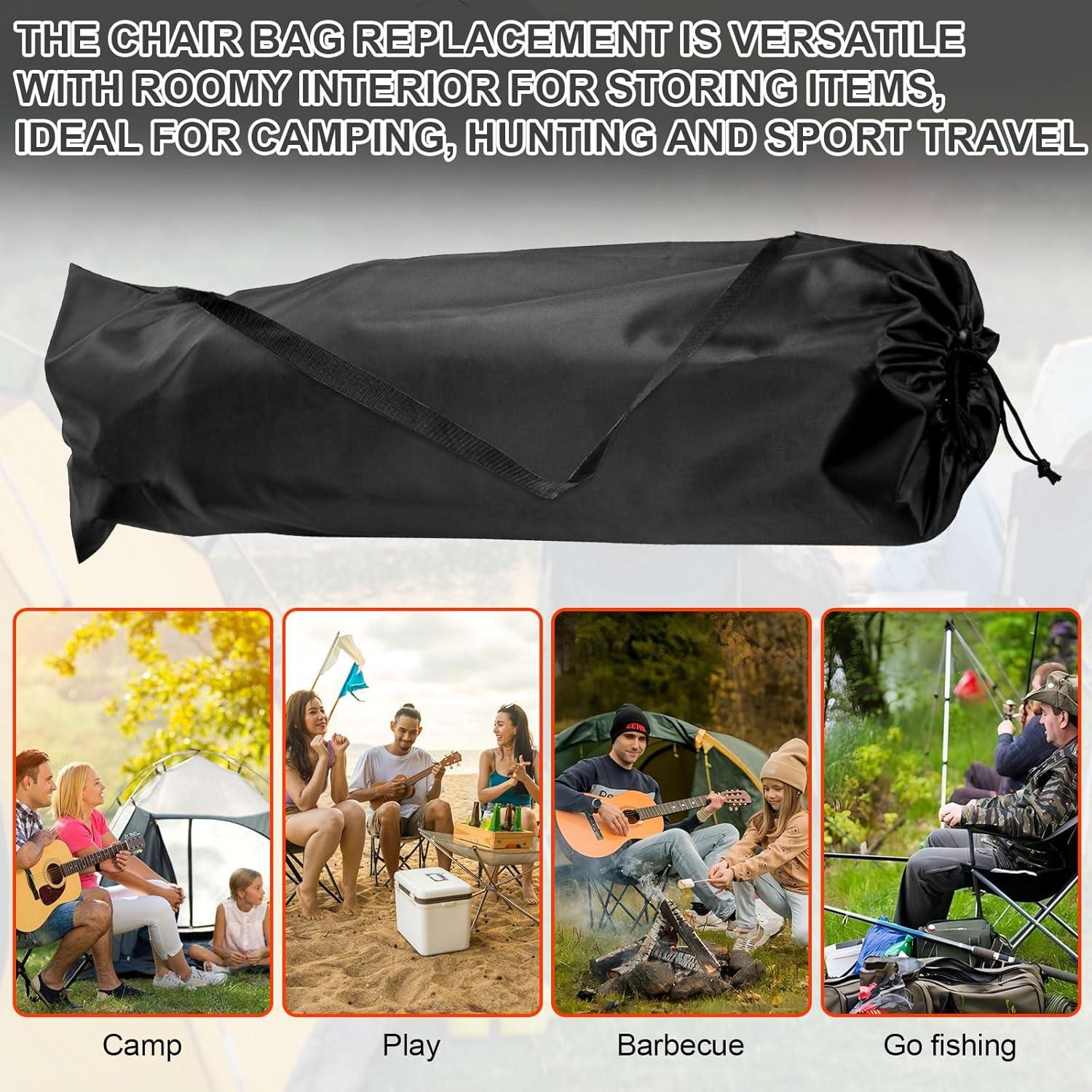 Bolsa de Reemplazo para Silla de Camping Coleman 94.5 cm Negra