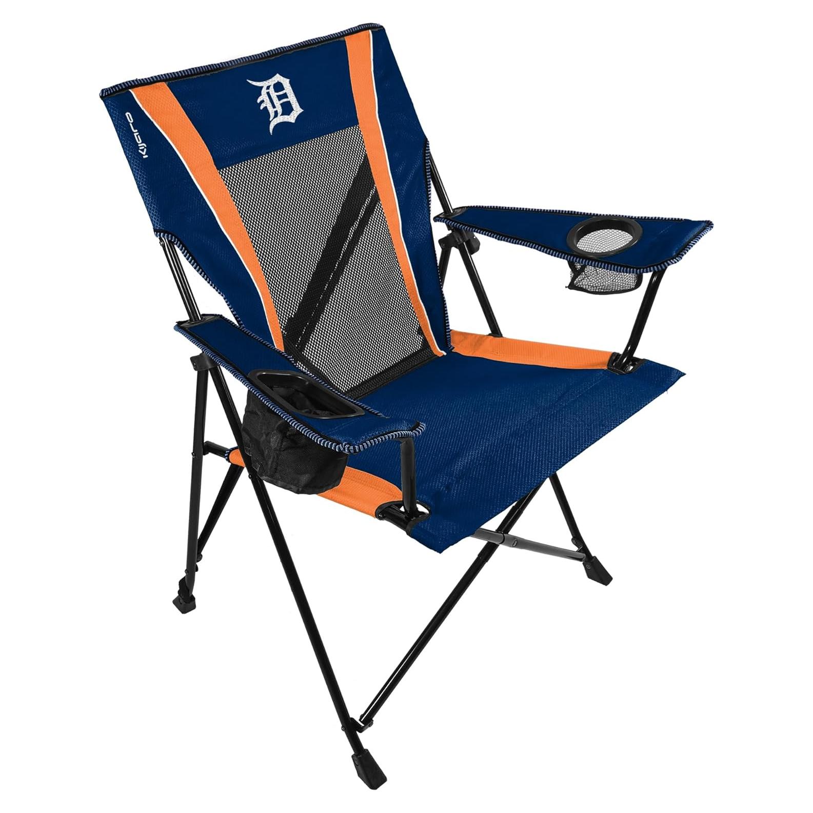 Silla Plegable Kijaro Dual Lock Pro Detroit Tigers 136 kg
