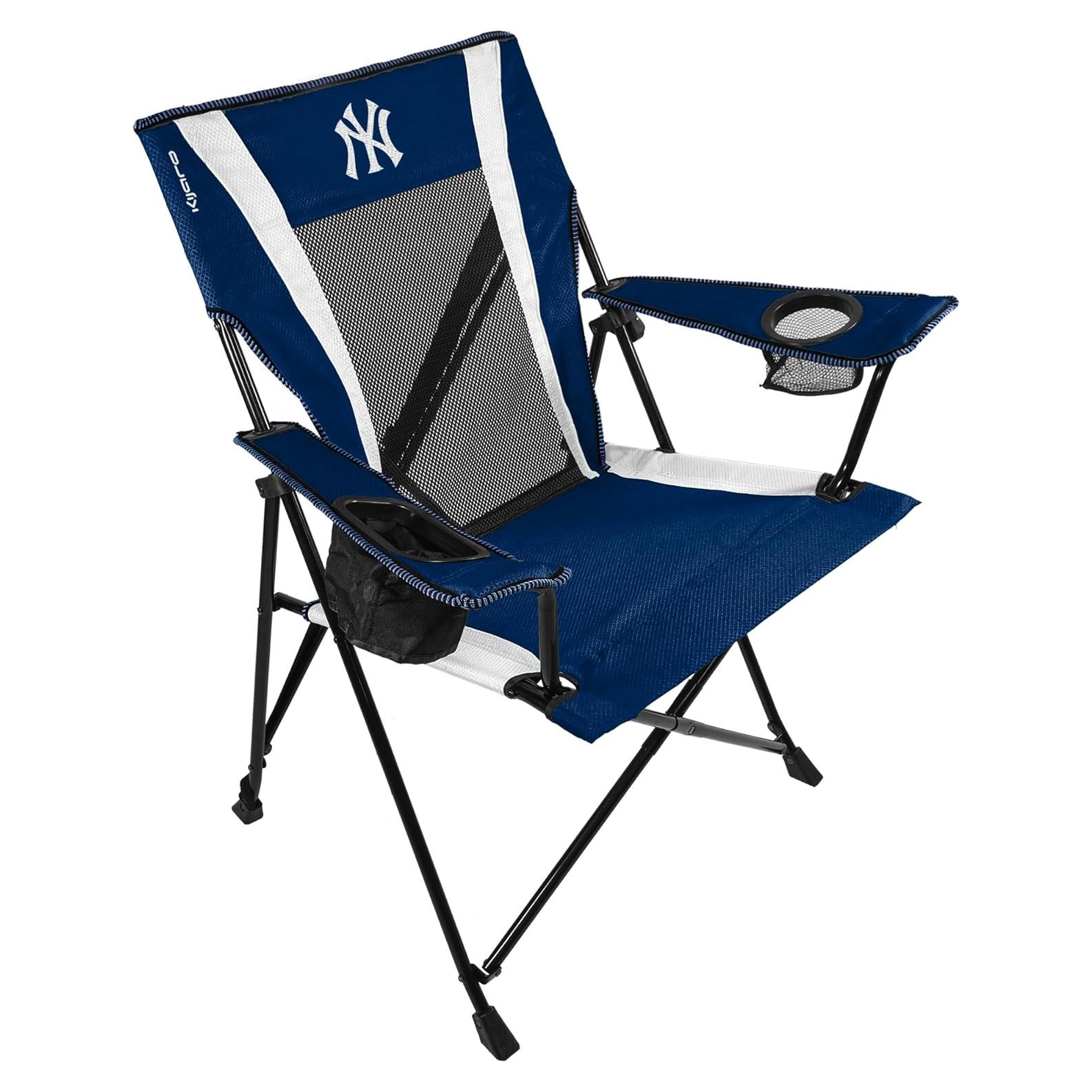 Silla Plegable Kijaro Dual Lock Pro New York Yankees 136 kg