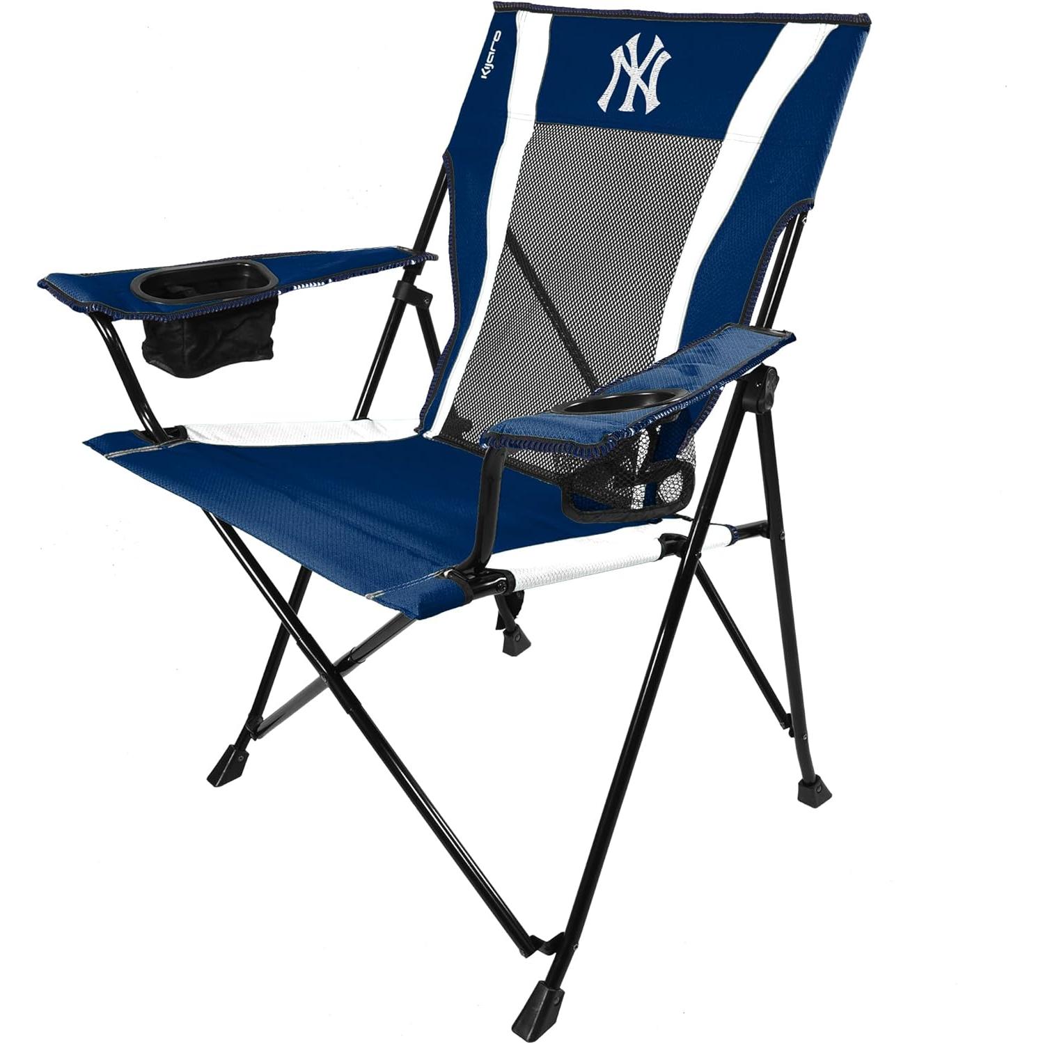 Silla Plegable Kijaro Dual Lock Pro New York Yankees 136 kg