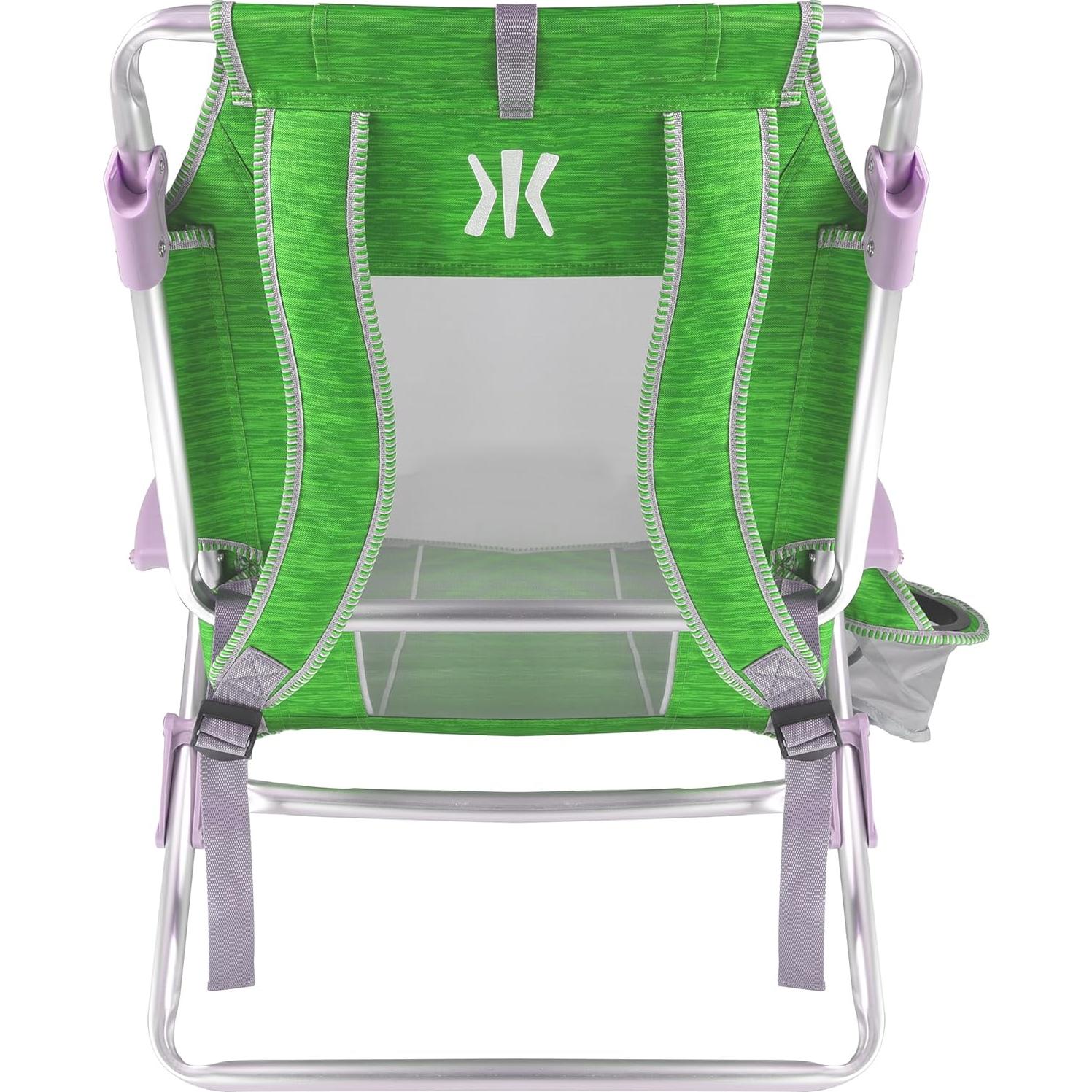 Silla de Playa Kijaro Brisa del Mar 7 Posiciones Verde Lima