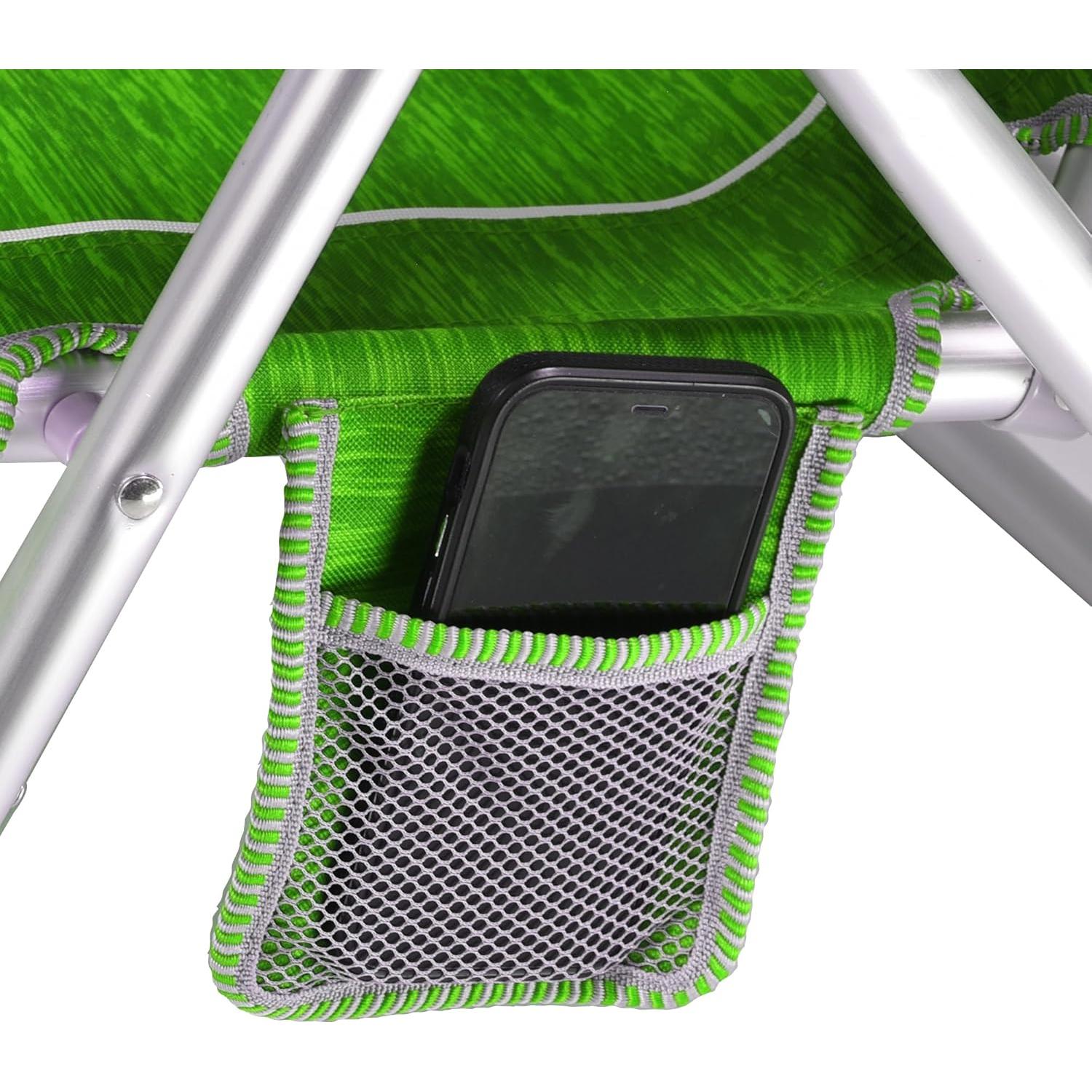 Silla de Playa Kijaro Brisa del Mar 7 Posiciones Verde Lima