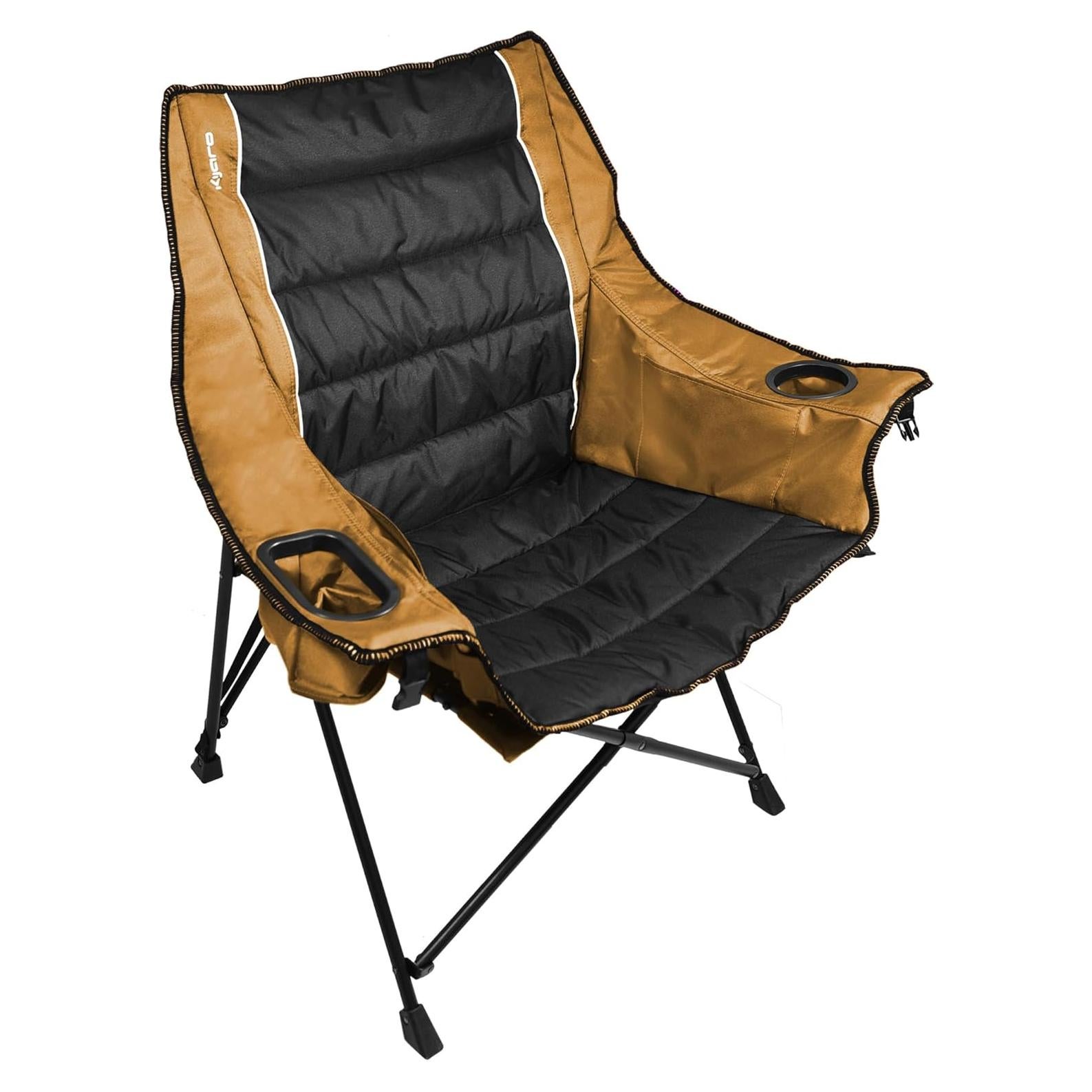 Silla de Camping Acolchada Kijaro - Oro Aspen - 4.54 kg
