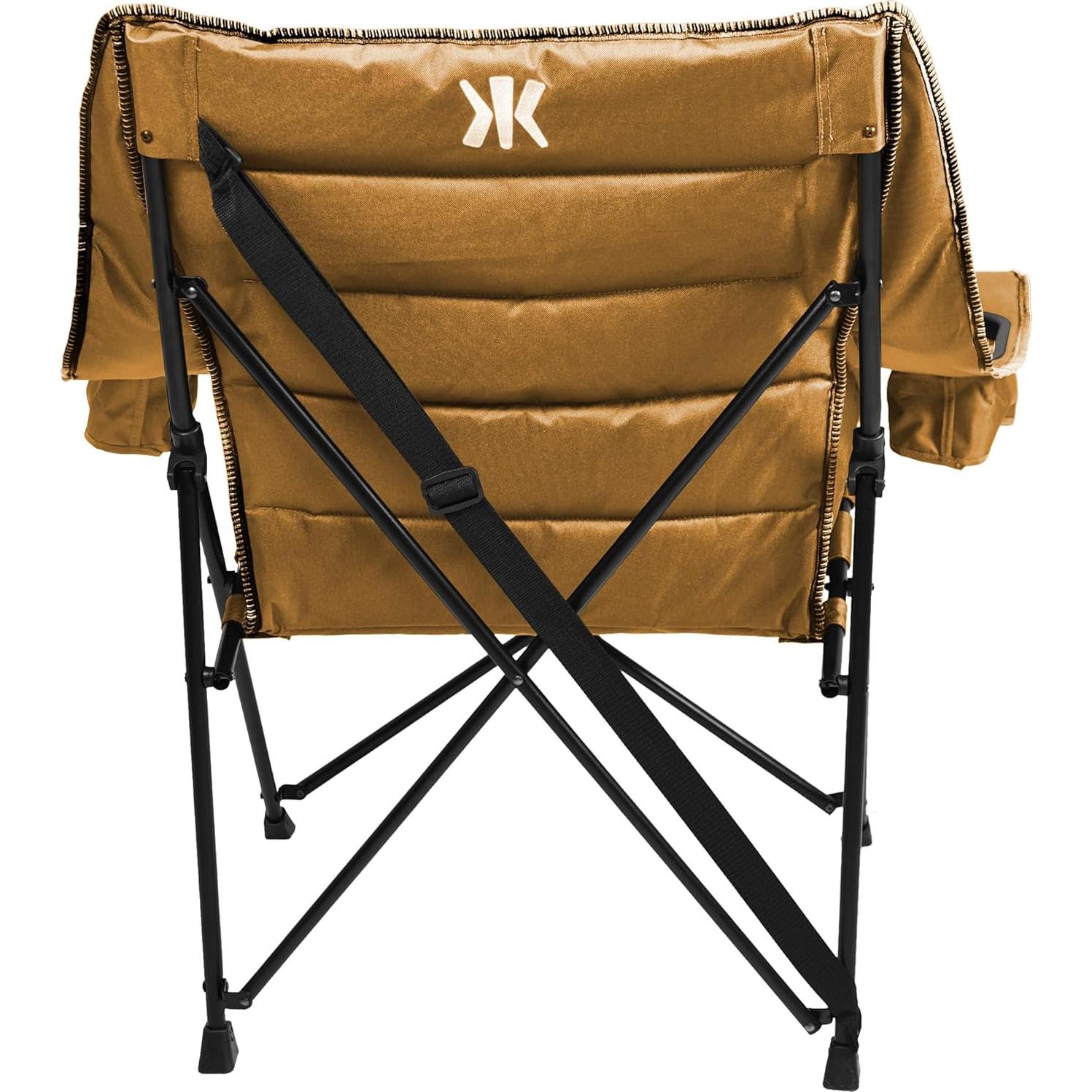 Silla de Camping Acolchada Kijaro - Oro Aspen - 4.54 kg