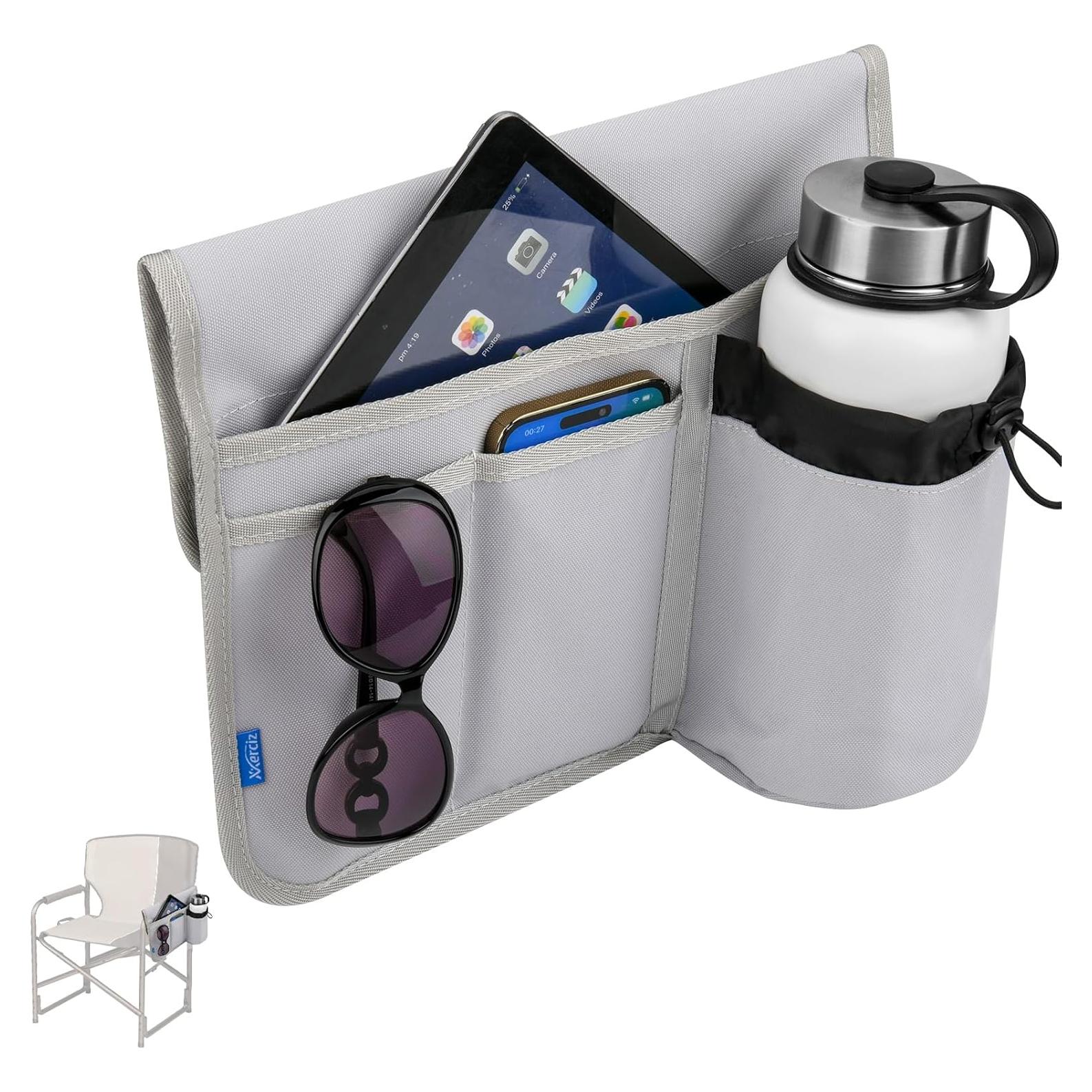 Soporte para Taza de Silla de Playa Xxerciz Gris - Organizador Universal