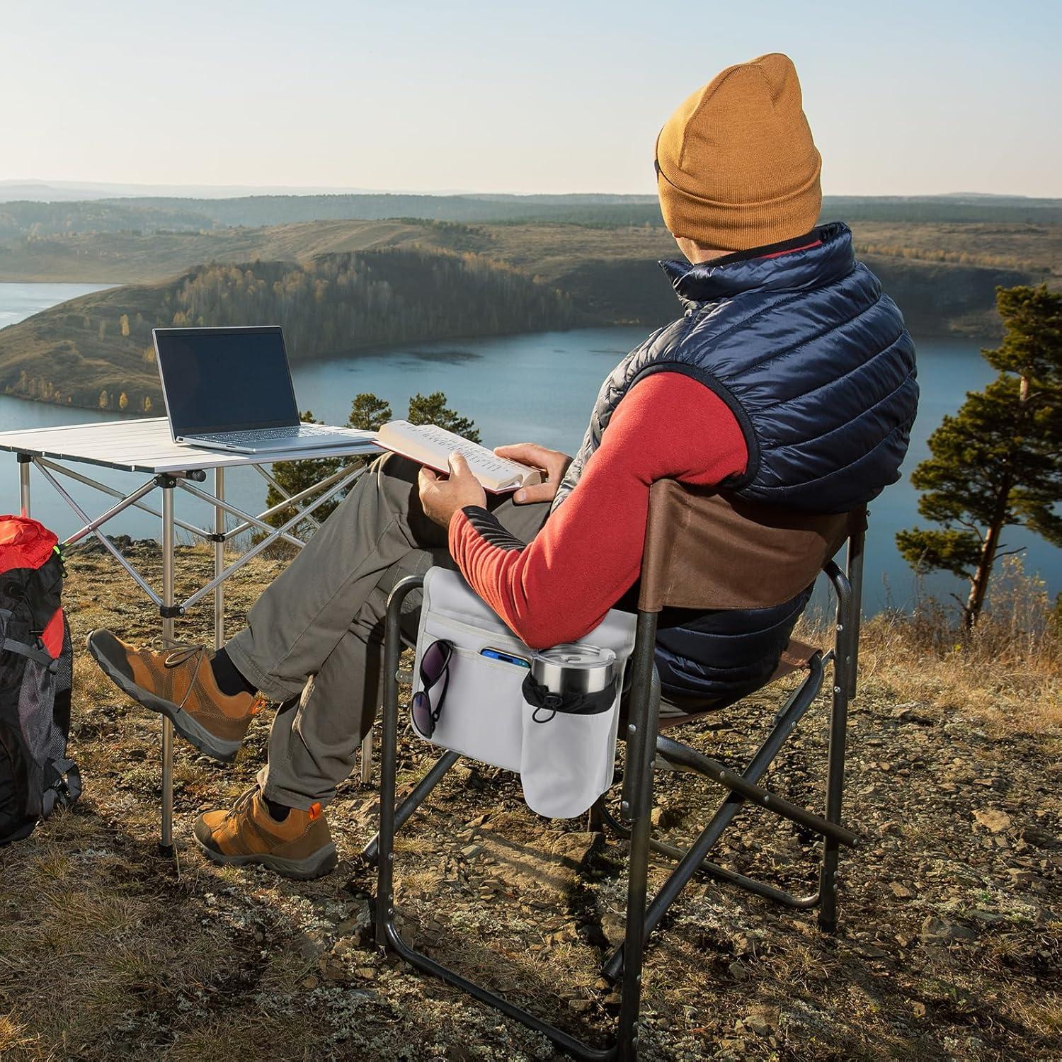 Soporte para Taza de Silla de Playa Xxerciz Gris - Organizador Universal