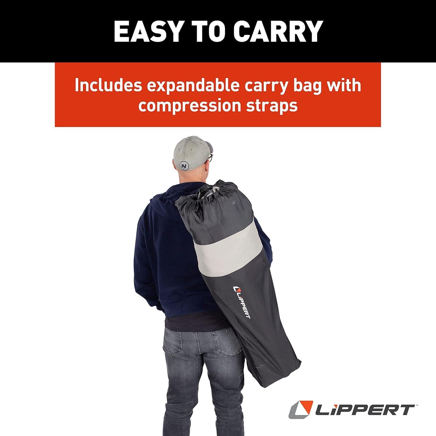 Silla de Camping Lippert Big Bear Arena 181 kg Acolchada