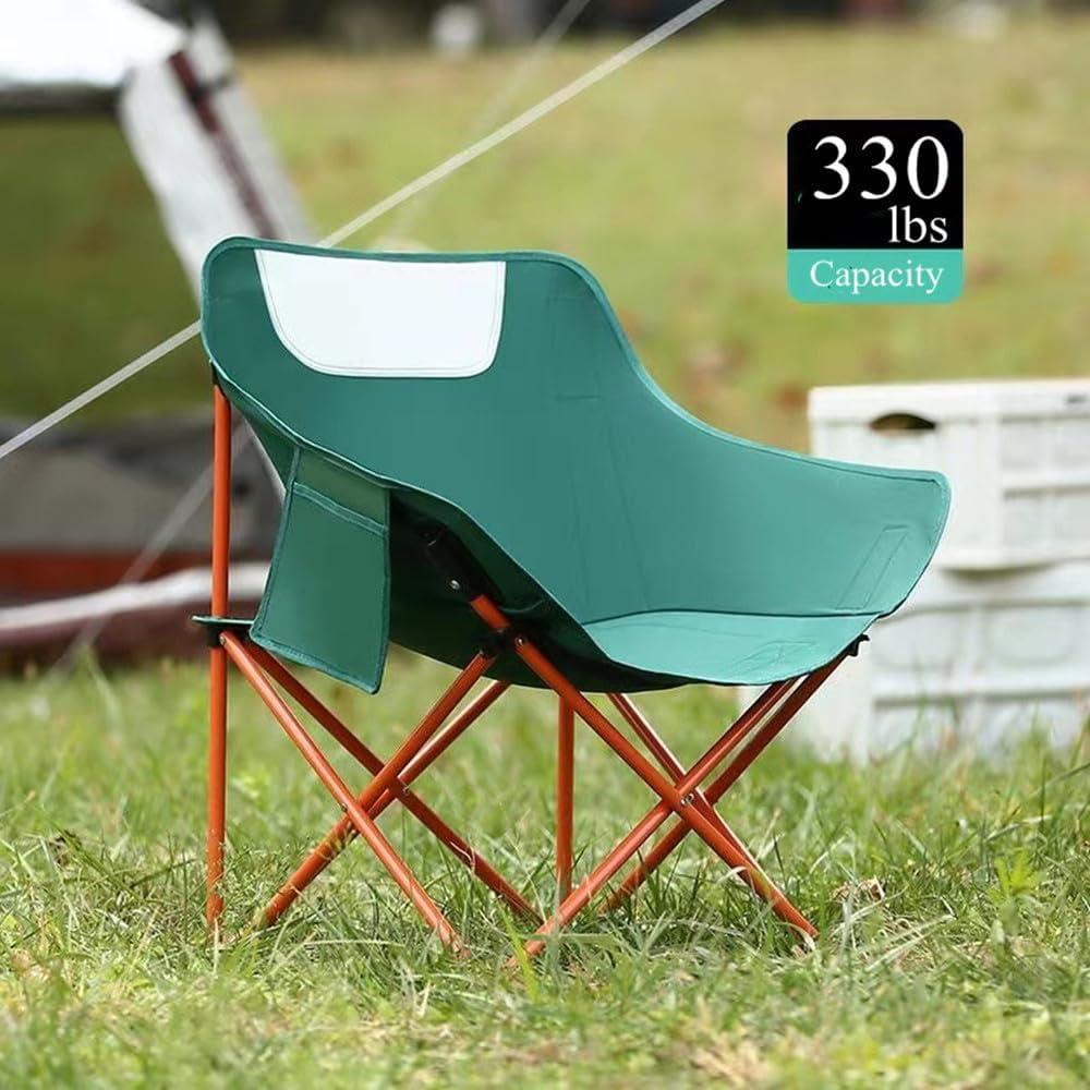 Silla de Camping Plegable Kvittra Verde 150 kg Resistente