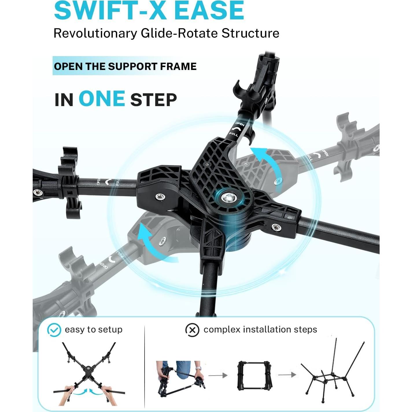 Silla de Camping Plegable Gonex GXGN1173 Caqui 150kg