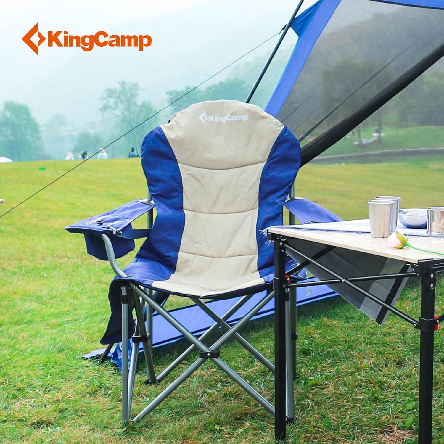 Silla de Camping KingCamp KC2008 Sobredimensionada 2 Paquete