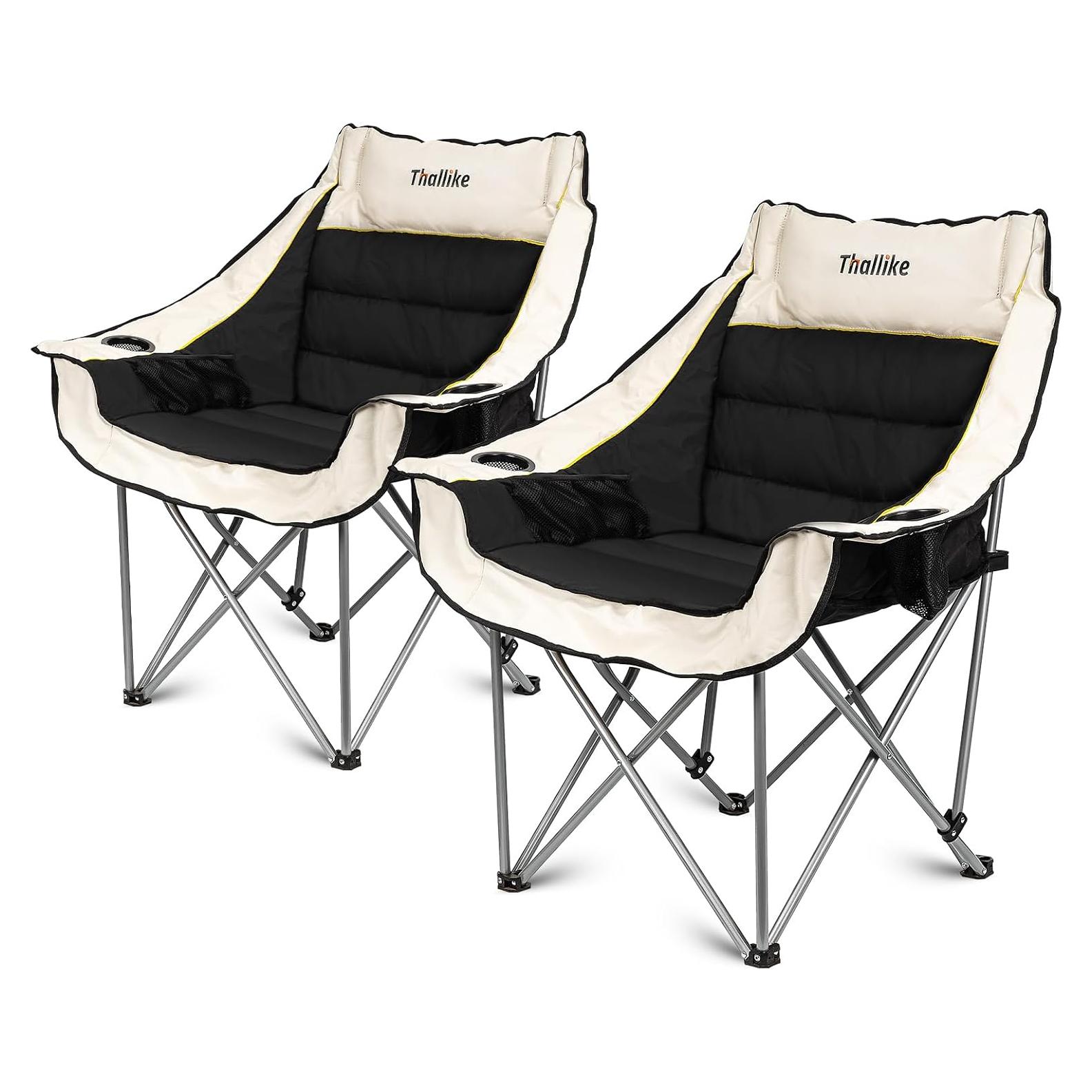 Silla de Camping Plegable Thallike Alta Resistencia 181Kg