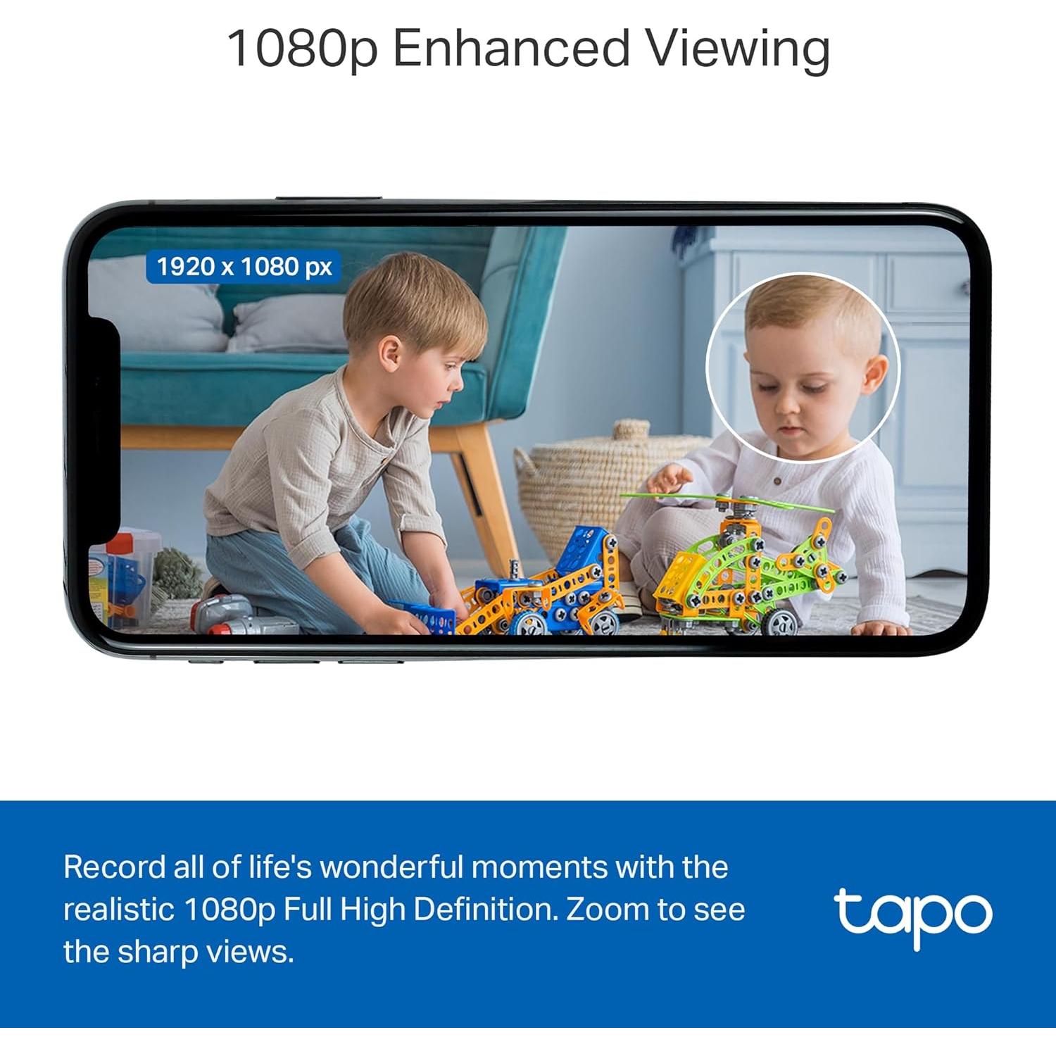 Cámara de Seguridad Interior TP-Link Tapo C100 1080P 4-Pack