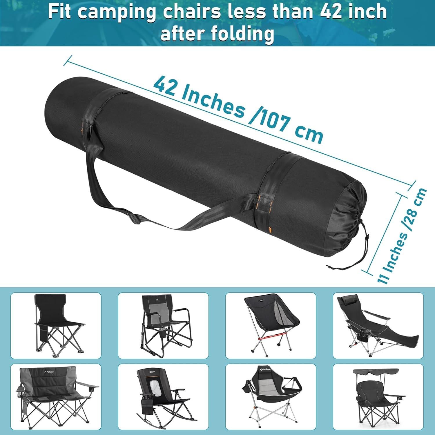 Bolsa de Transporte para Silla de Camping WELIDAY 107 cm