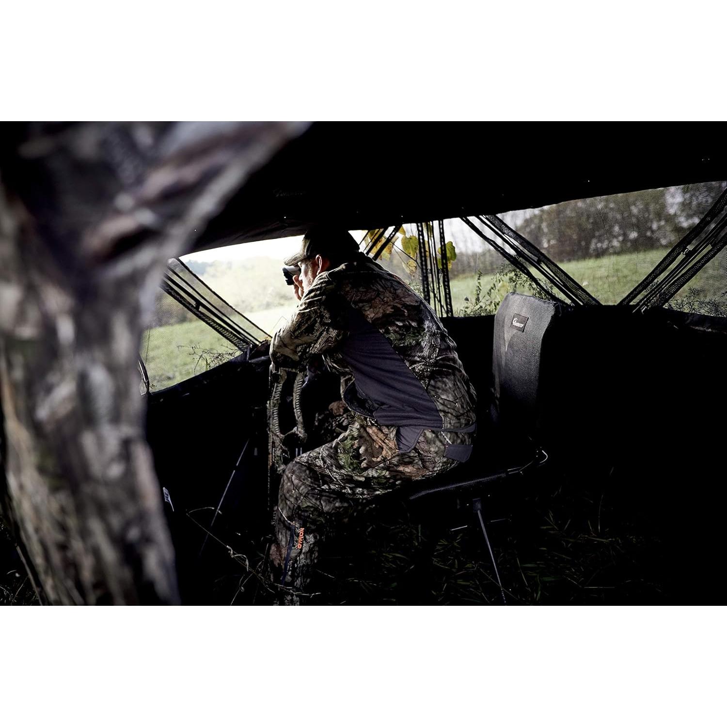 Silla de Caza Plegable Ameristep 360 Silenciosa Resistente